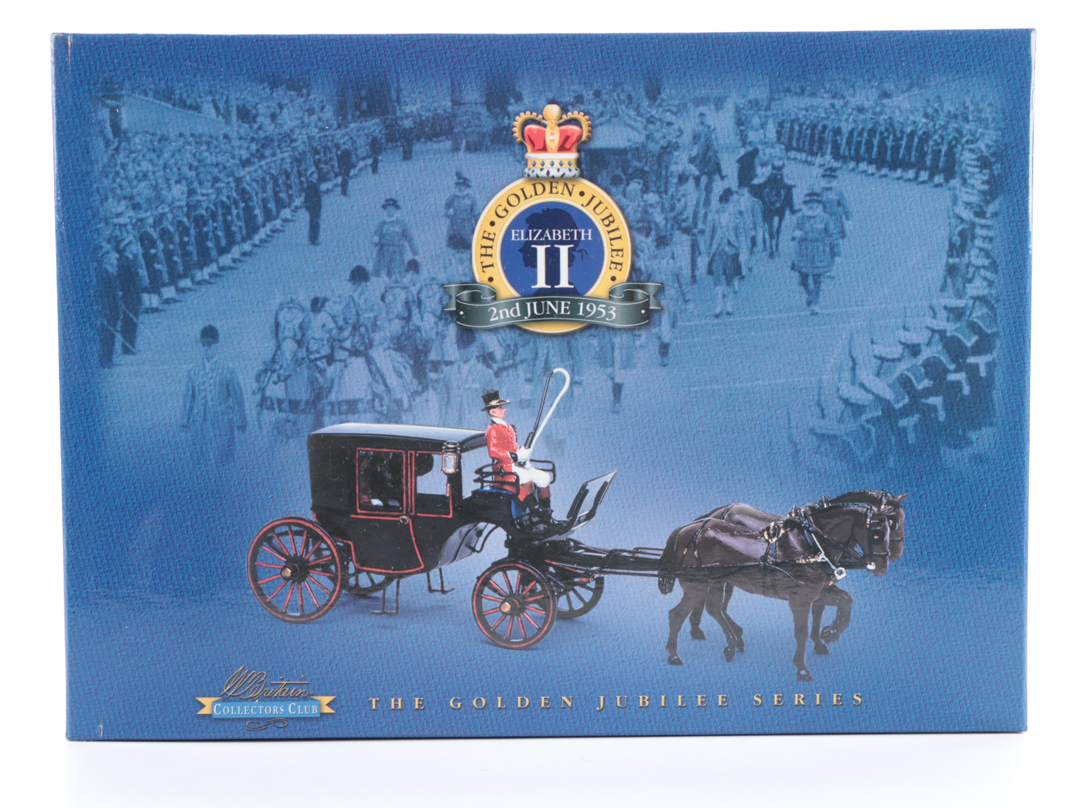 Corgi "Queen Elizabeth II Golden Jubilee" Hand-Painted Metal Figurines and More