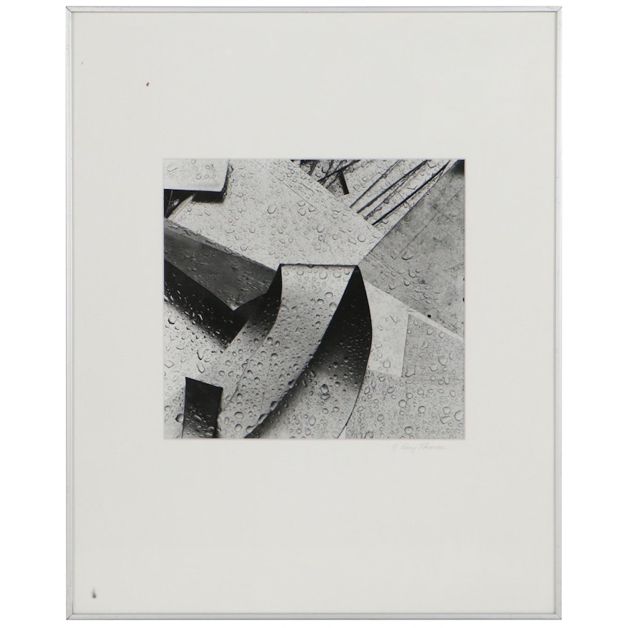 J. Barry Thomson Silver Gelatin Photograph of Architectural Detail