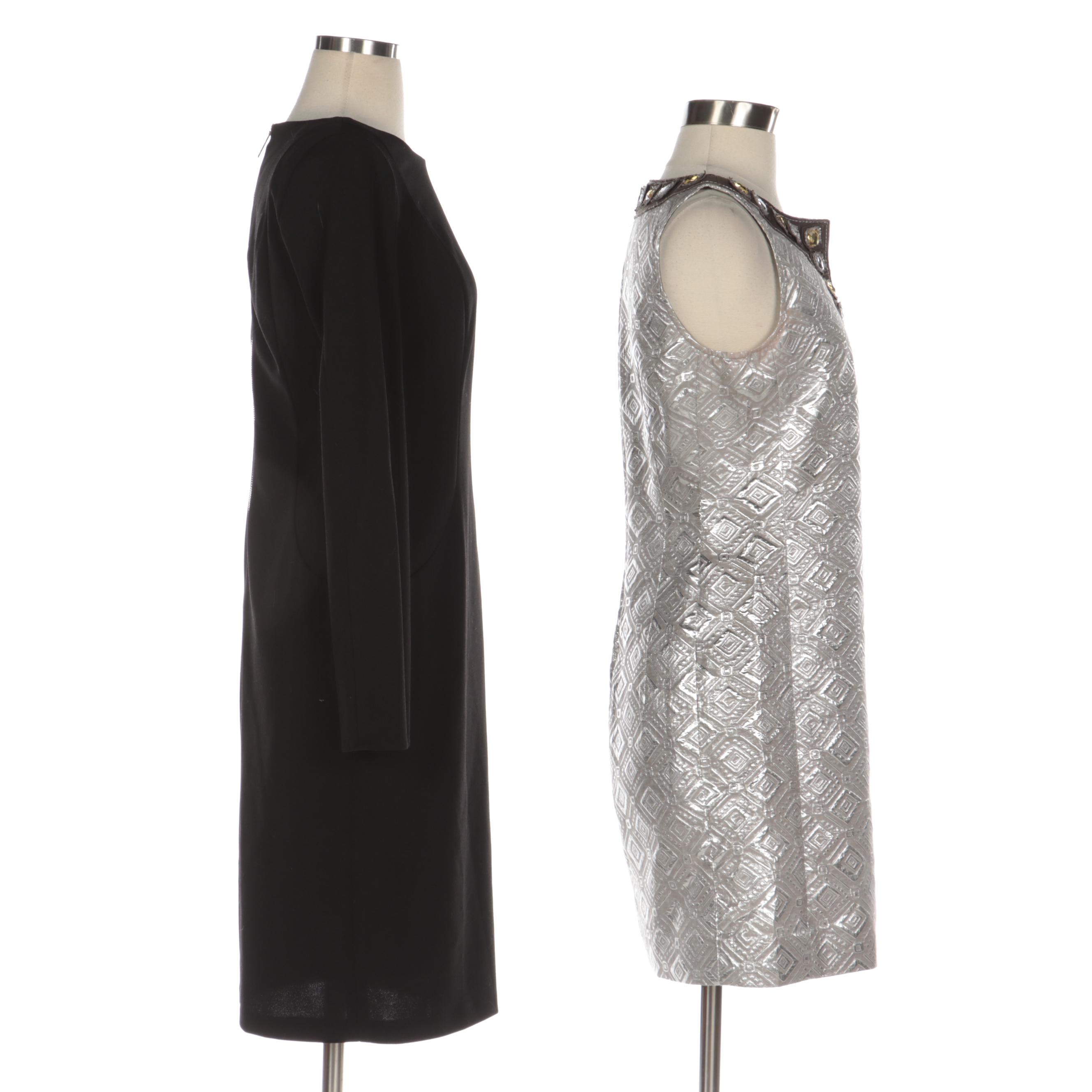 Calvin Klein and Tory Burch Embellished Cocktail and Workwear Dresses