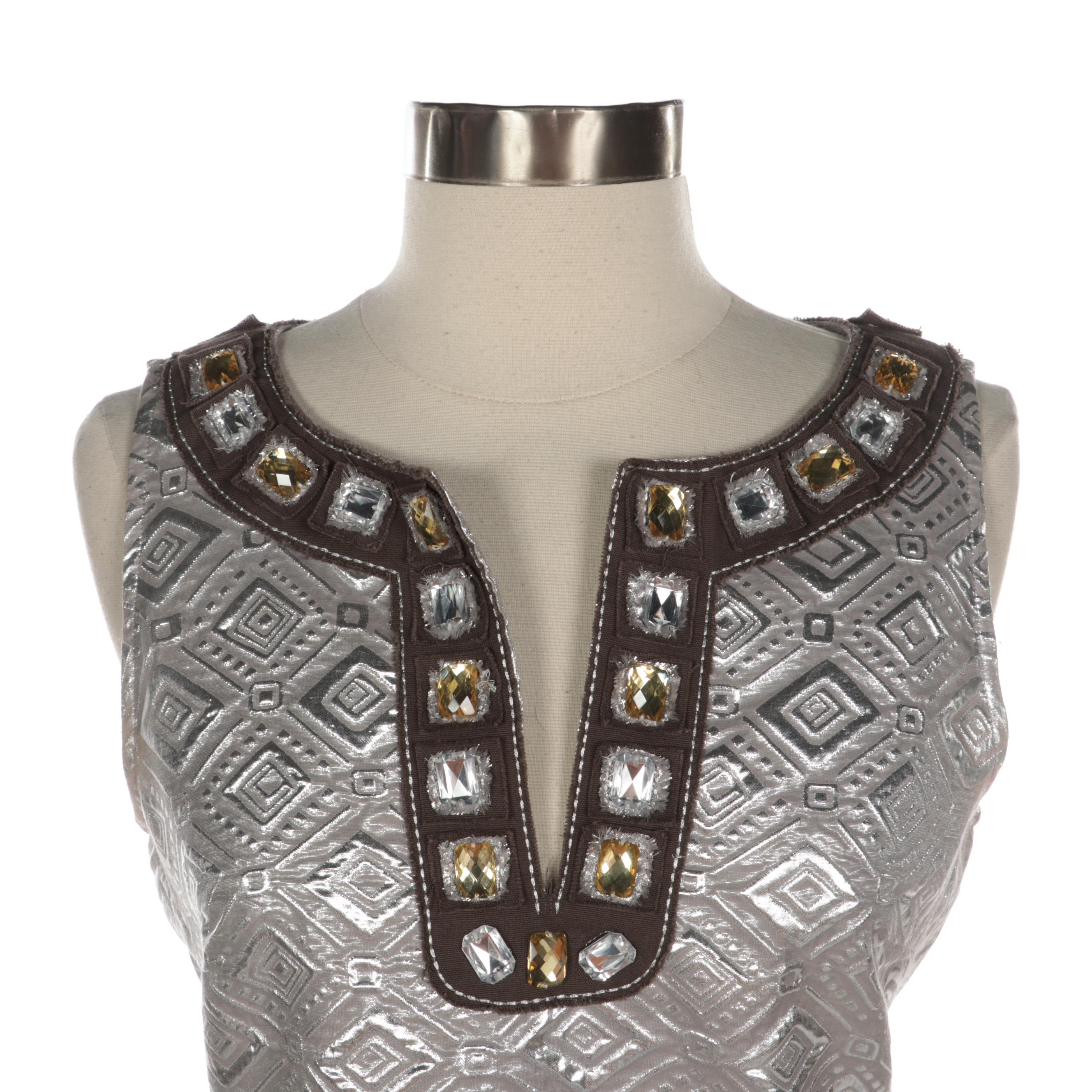 Calvin Klein and Tory Burch Embellished Cocktail and Workwear Dresses