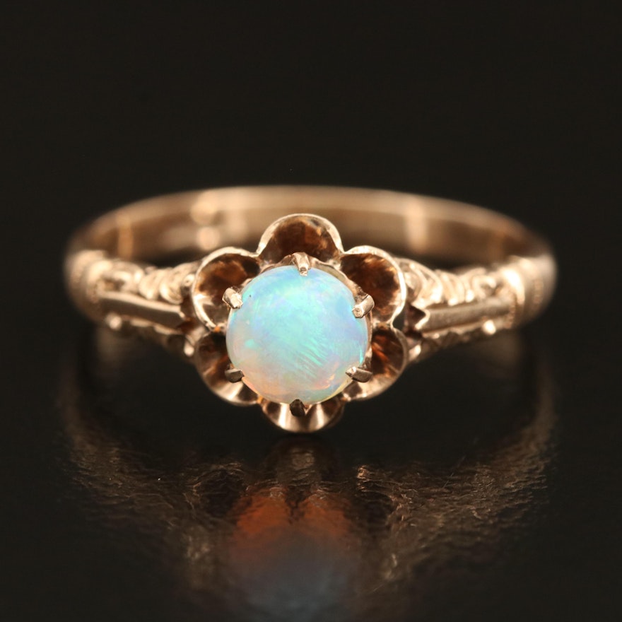 Victorian 10K Opal Ring