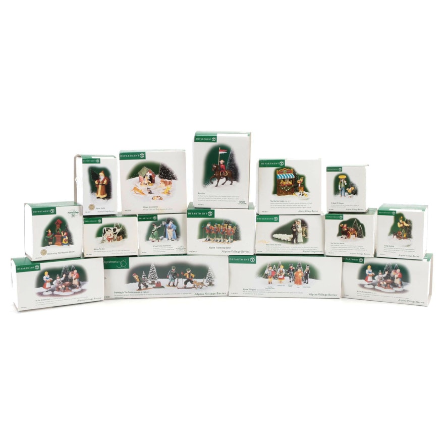 Department 56 Heritage Village Collection and OtherChristmas Village Pieces