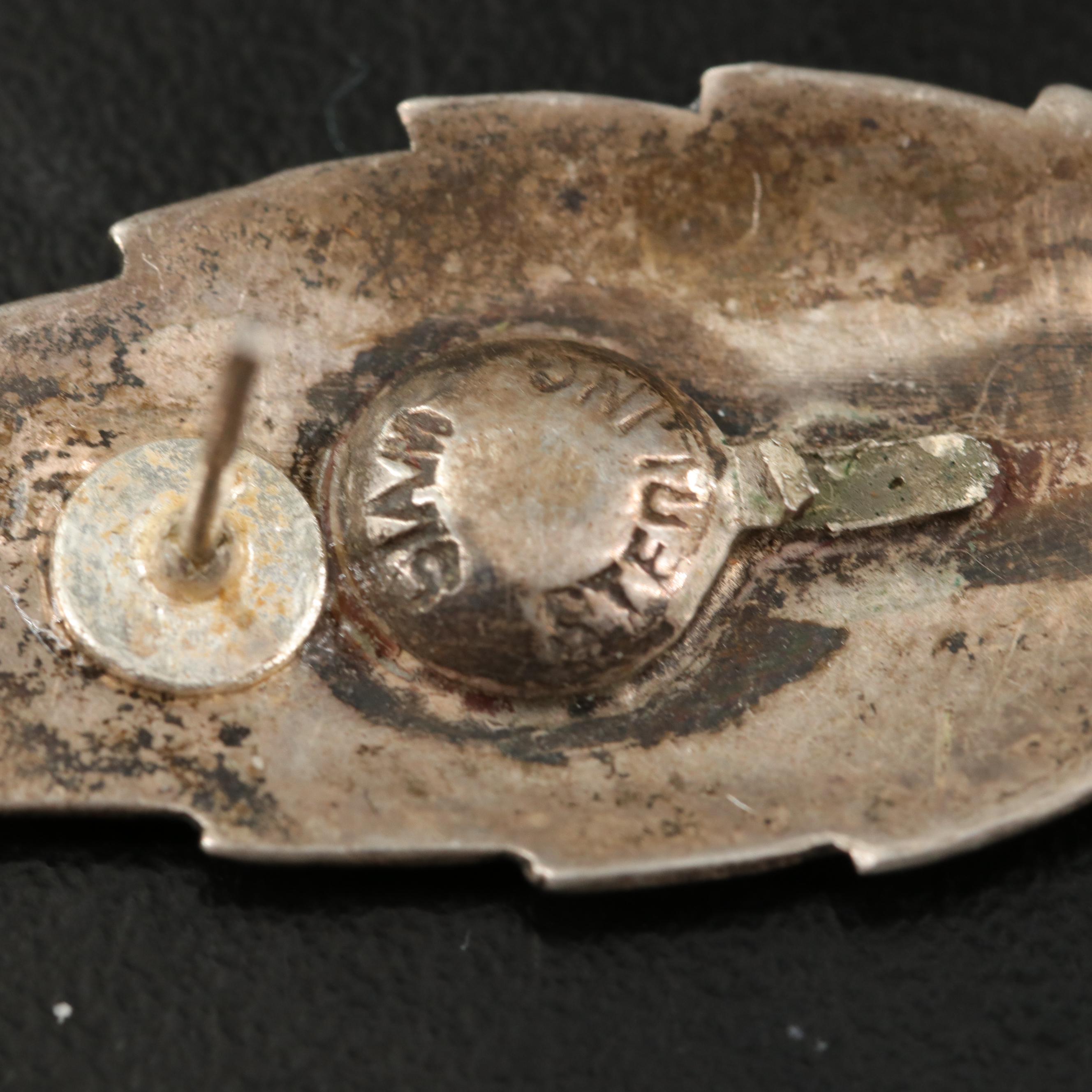 Vintage Thai Sterling Niello Jewelry