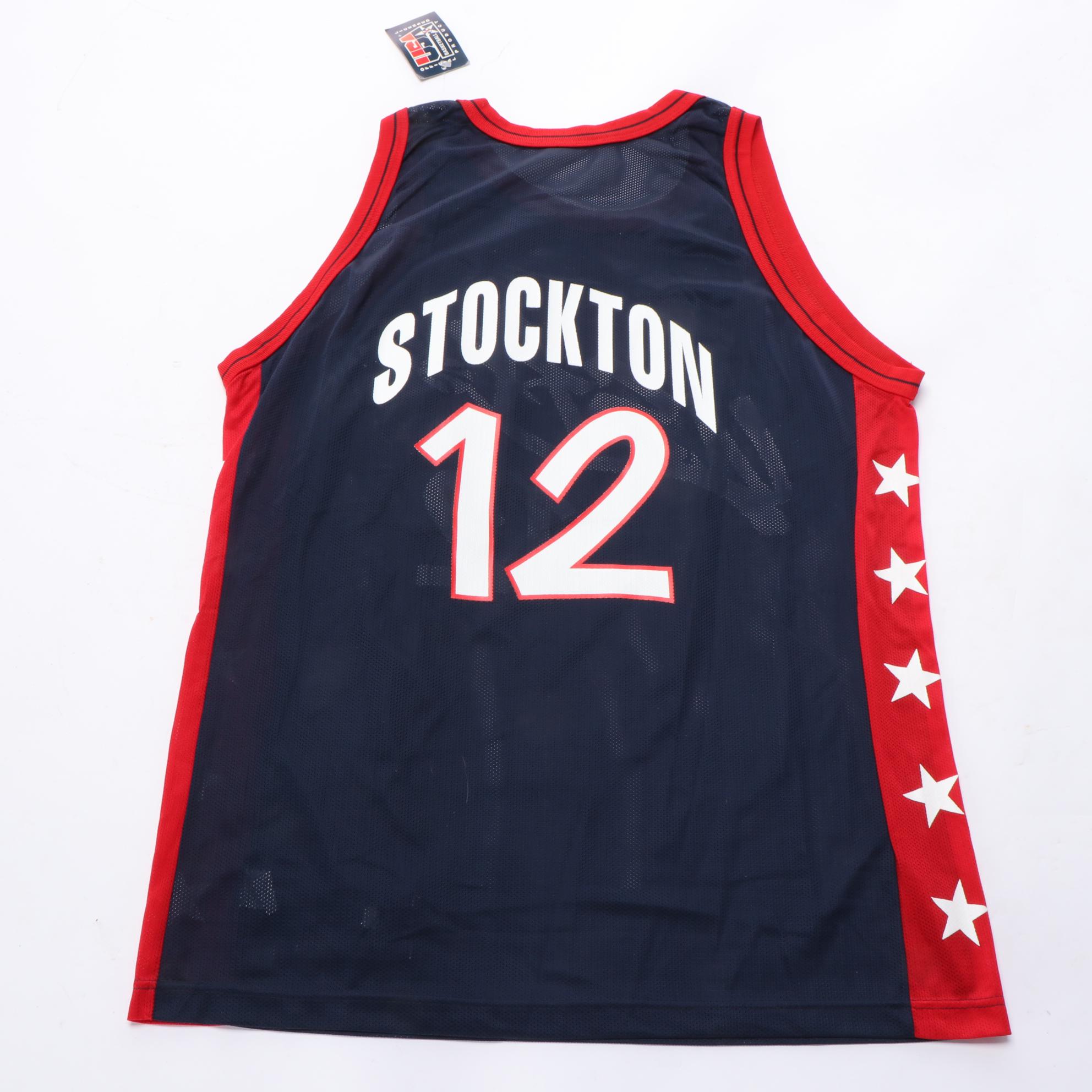 Champion "Dream Team" NBA Jerseys with Hardaway, O'Neal, Stockton and Malone