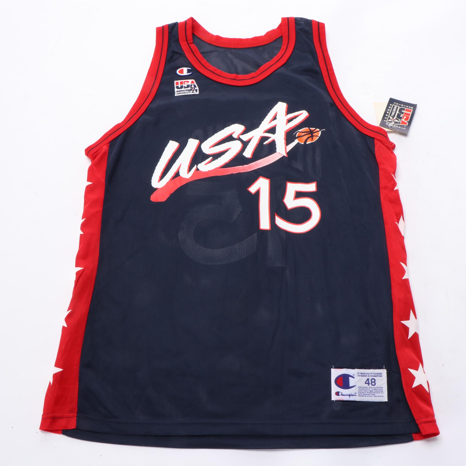 Champion "Dream Team" NBA Jerseys with Hardaway, O'Neal, Stockton and Malone