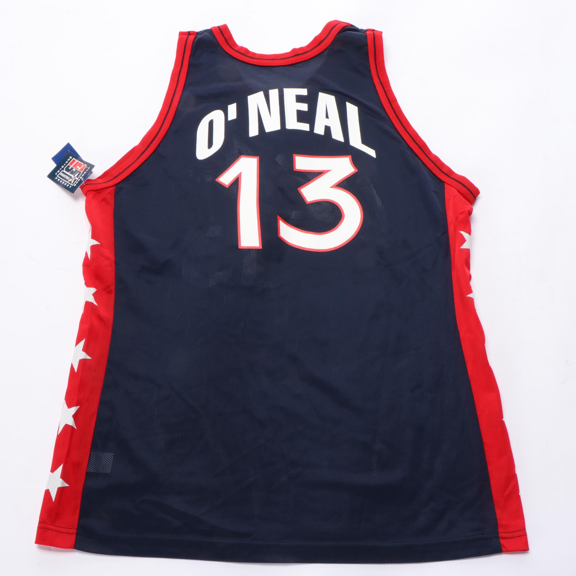 Champion "Dream Team" NBA Jerseys with Hardaway, O'Neal, Stockton and Malone