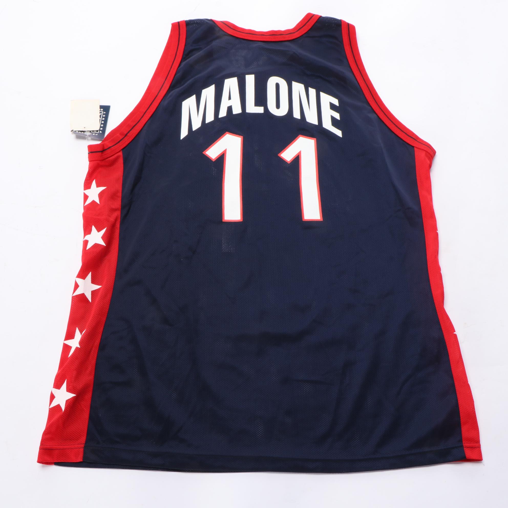 Champion "Dream Team" NBA Jerseys with Hardaway, O'Neal, Stockton and Malone