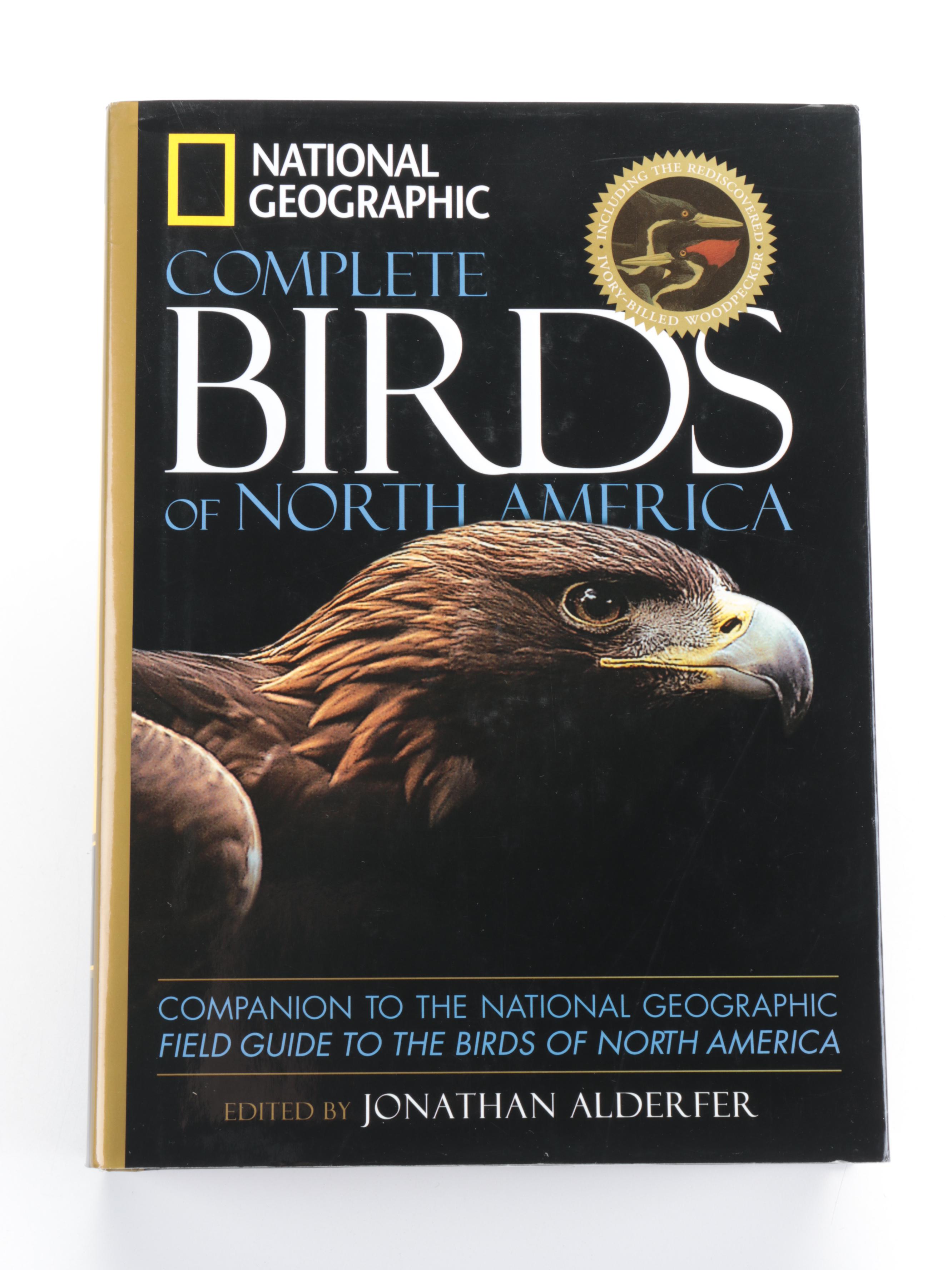 "Complete Birds of North America" by Jonathan Alderfer and Other Nature Books