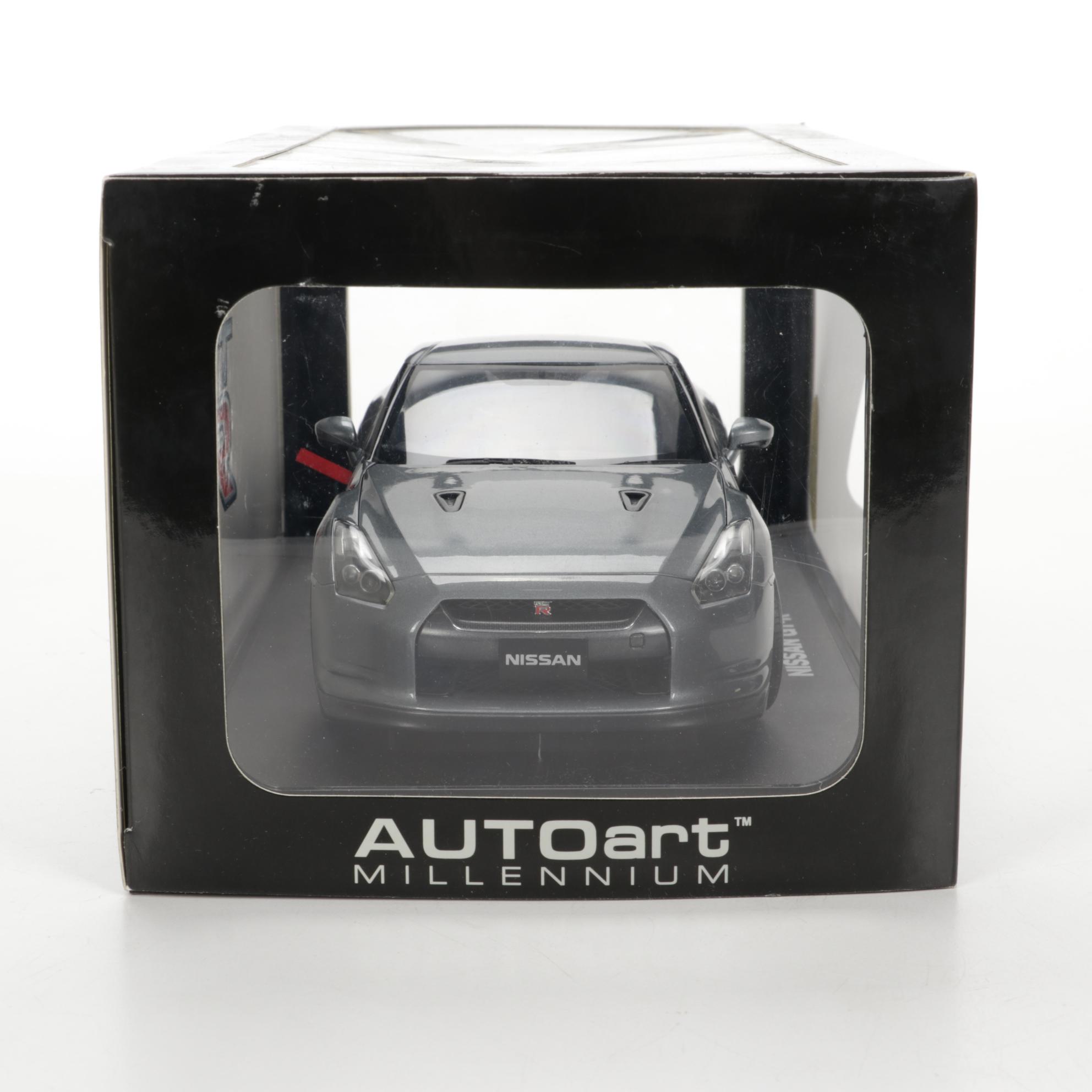 Limited Edition Autoart Millennium Nissan GT-R 1:18 Scale Model Car