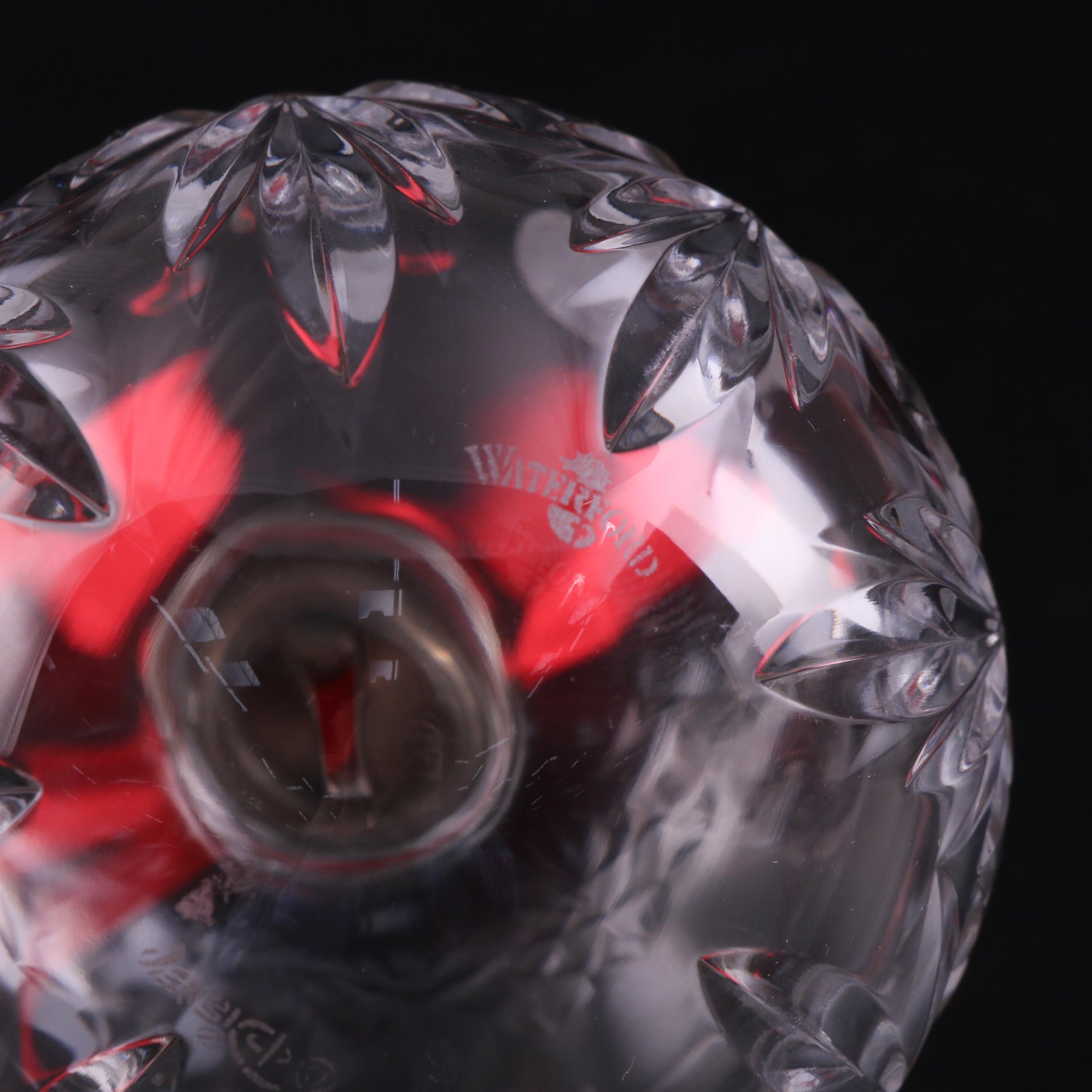 Disney for Waterford Crystal "Mickey Mouse Icon Ball" Ornament