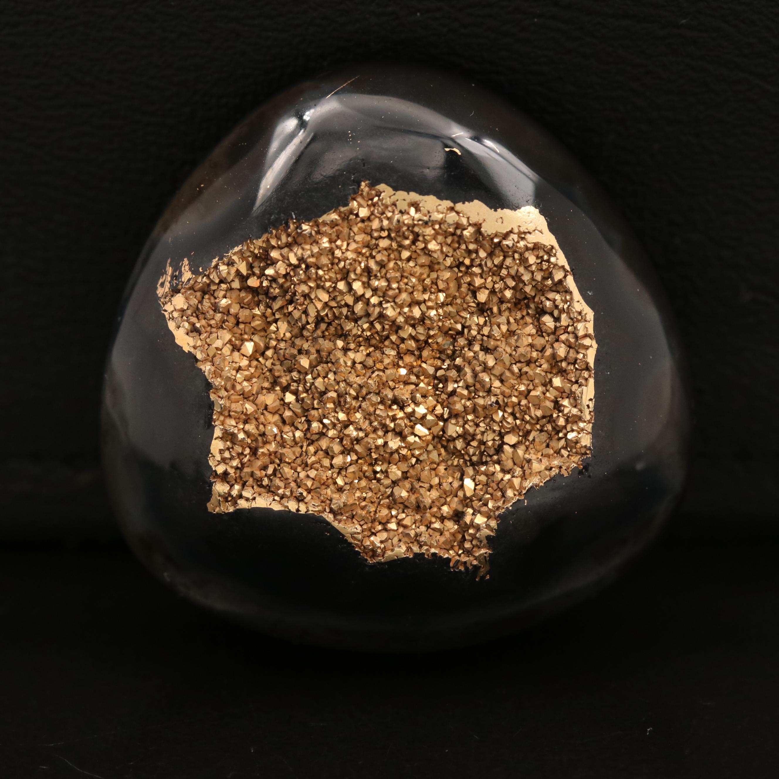 Loose Pear Modified Druzy Tablet
