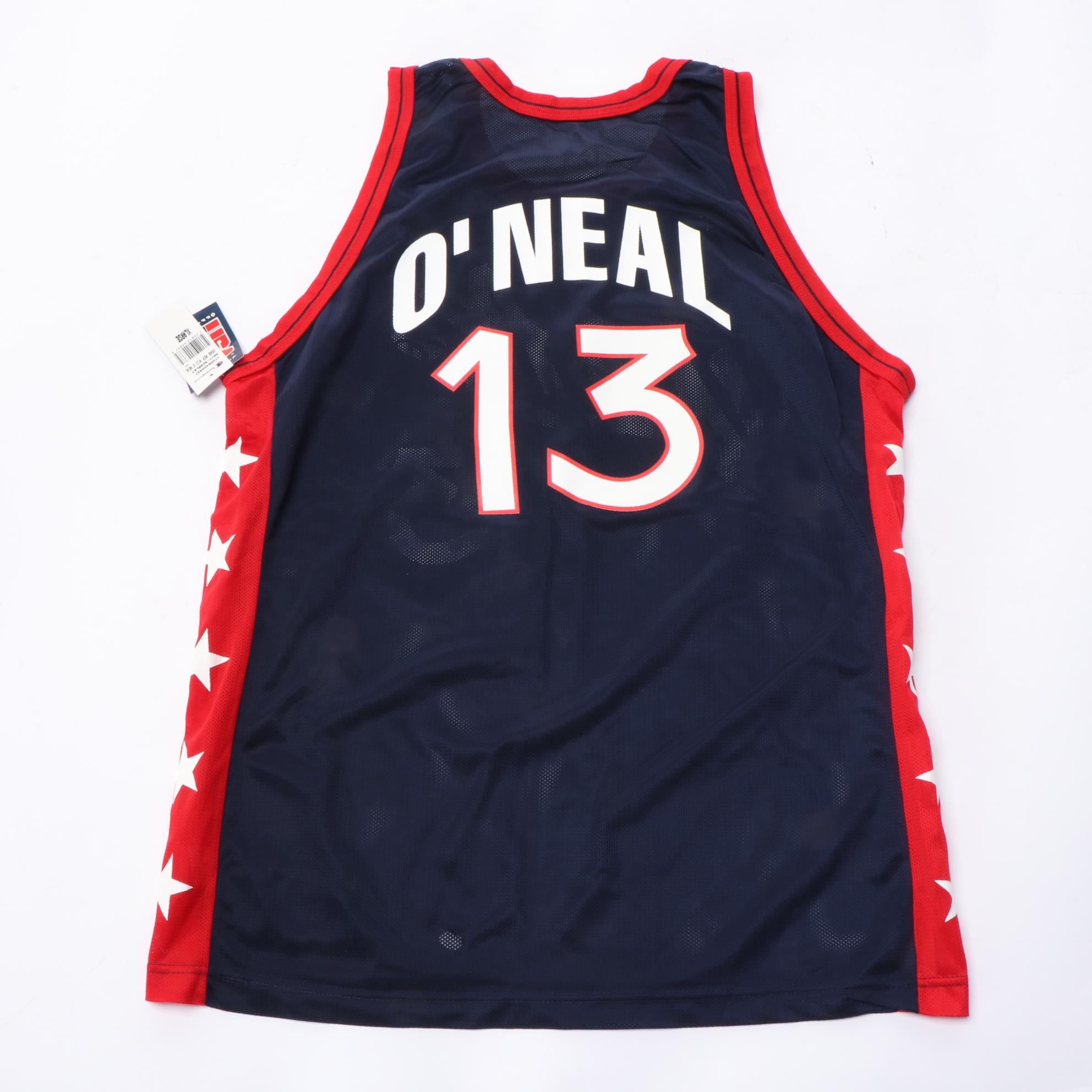 Champion "Dream Team" NBA Jerseys with Richmond, Robinson, O'Neal and Barkley