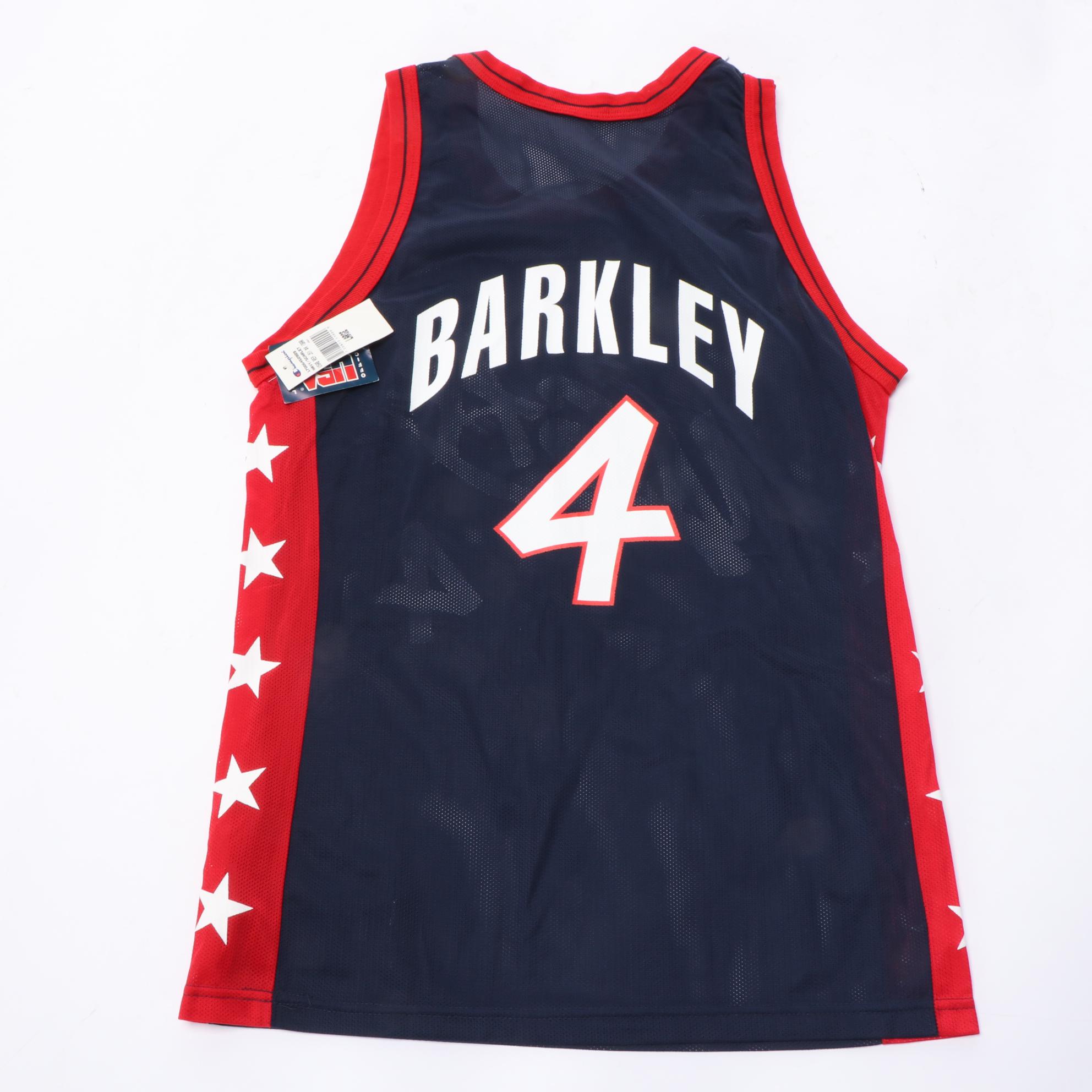 Champion "Dream Team" NBA Jerseys with Richmond, Robinson, O'Neal and Barkley