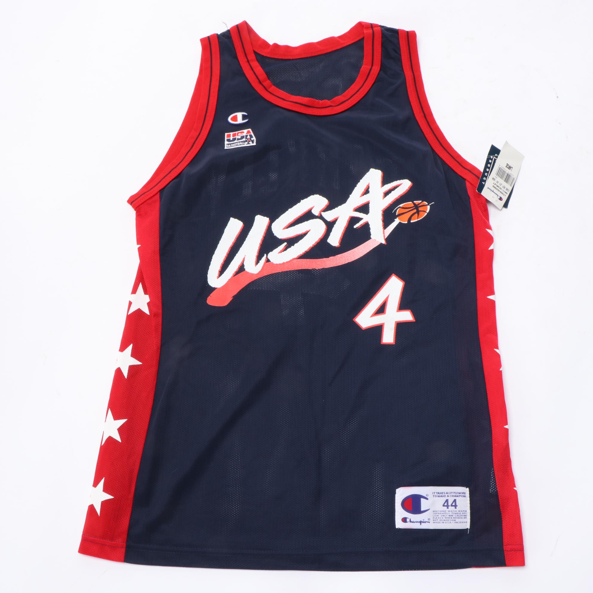 Champion "Dream Team" NBA Jerseys with Richmond, Robinson, O'Neal and Barkley