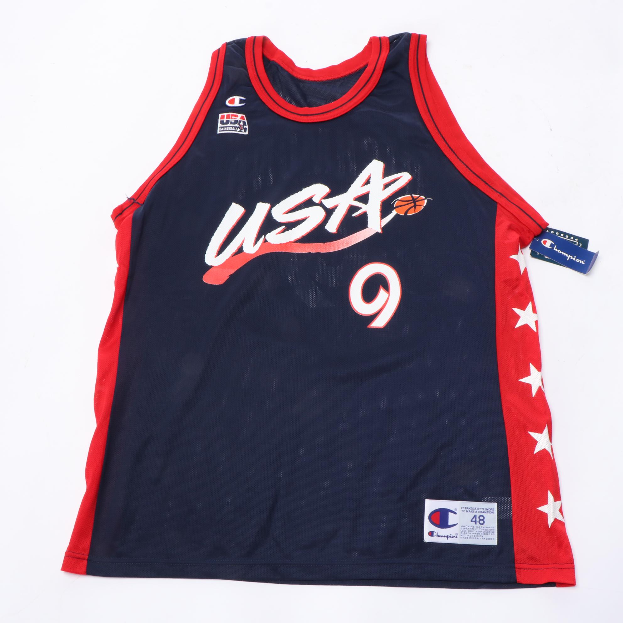 Champion "Dream Team" NBA Jerseys with Richmond, Robinson, O'Neal and Barkley
