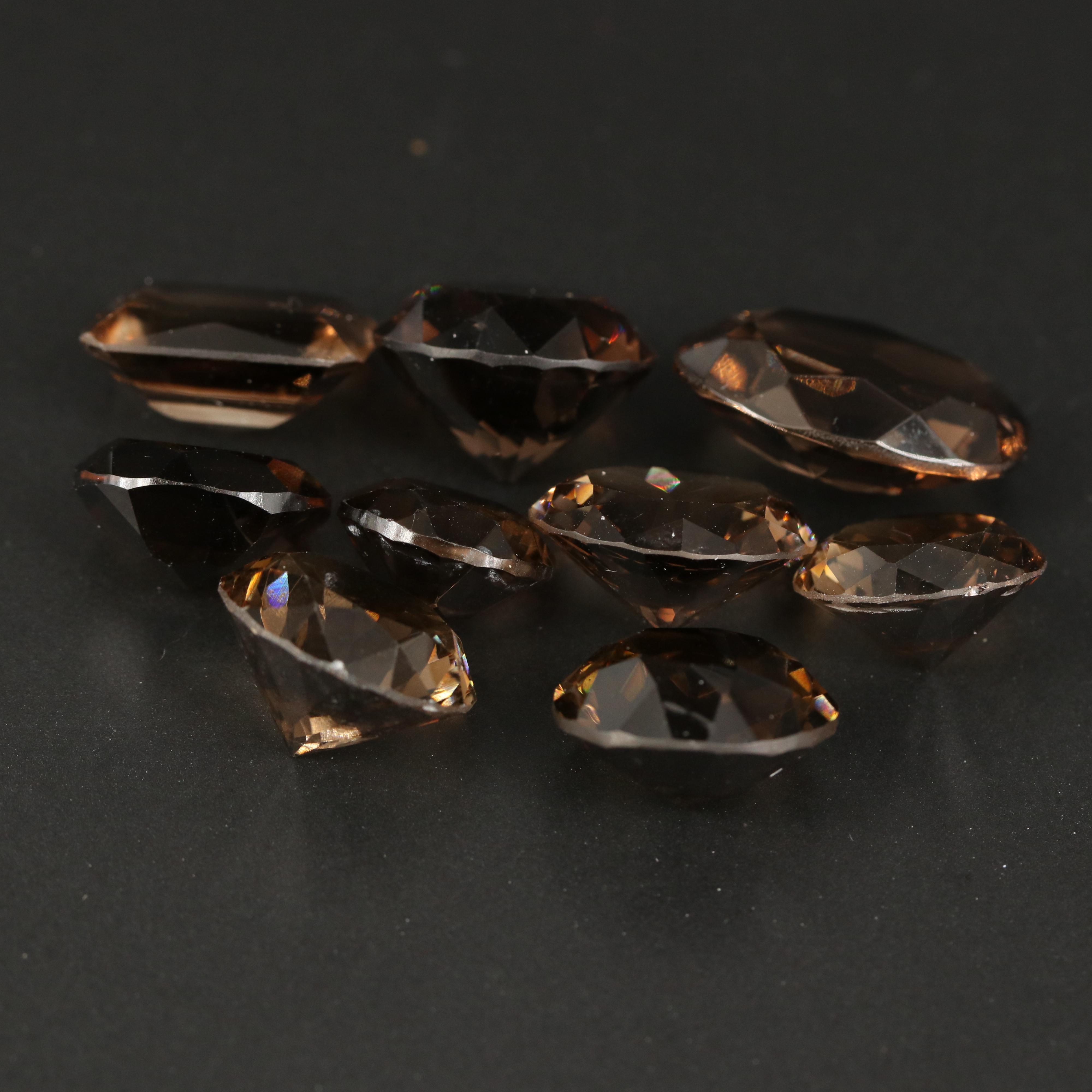 Loose 94.95 CTW Smoky Quartz Selection