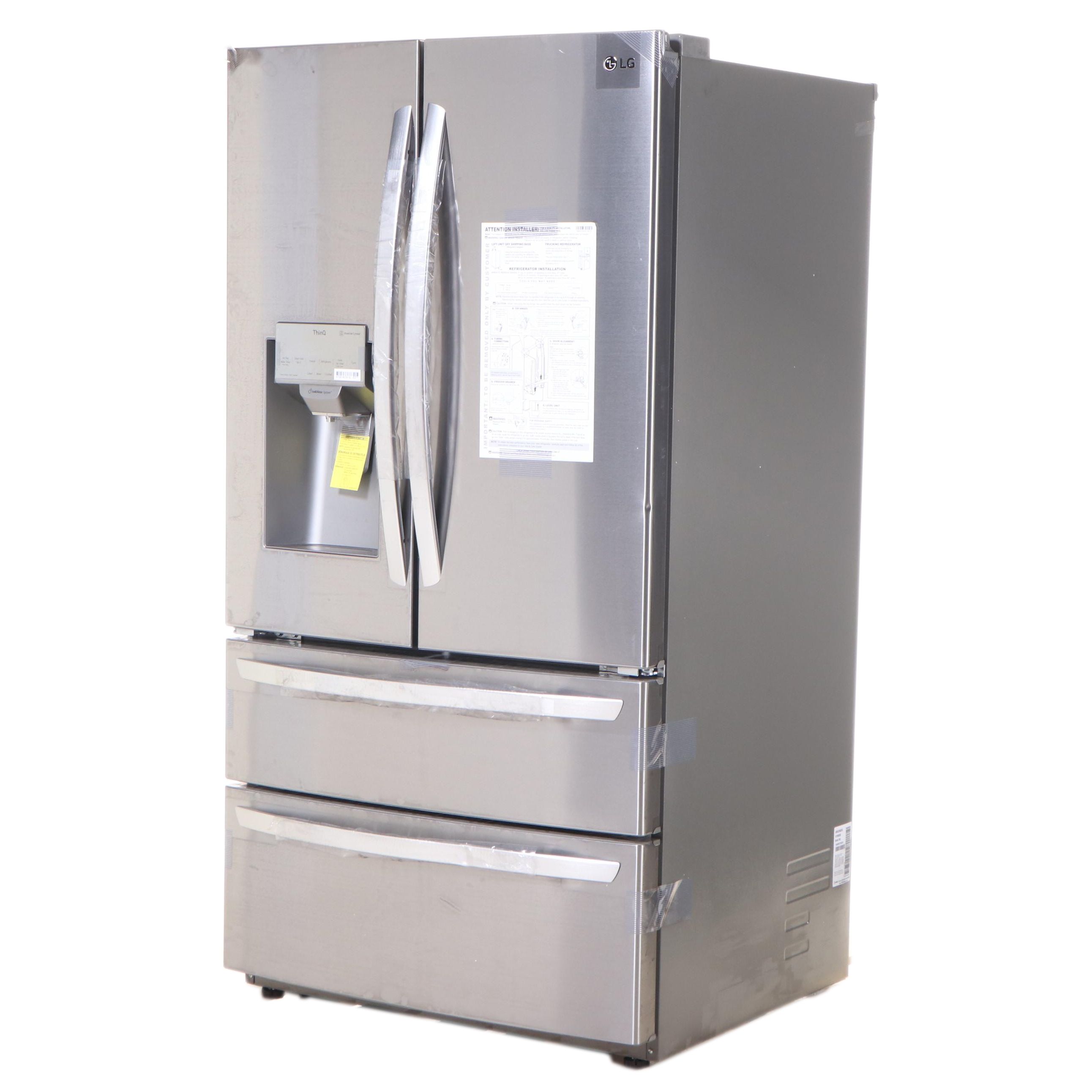 LG Stainless 27.8 Cu. Ft. 4-Door French Door Smart Wi-Fi Enabled Refrigerator