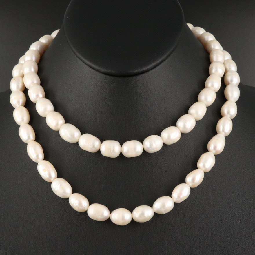 Opera Length Pearl Necklace