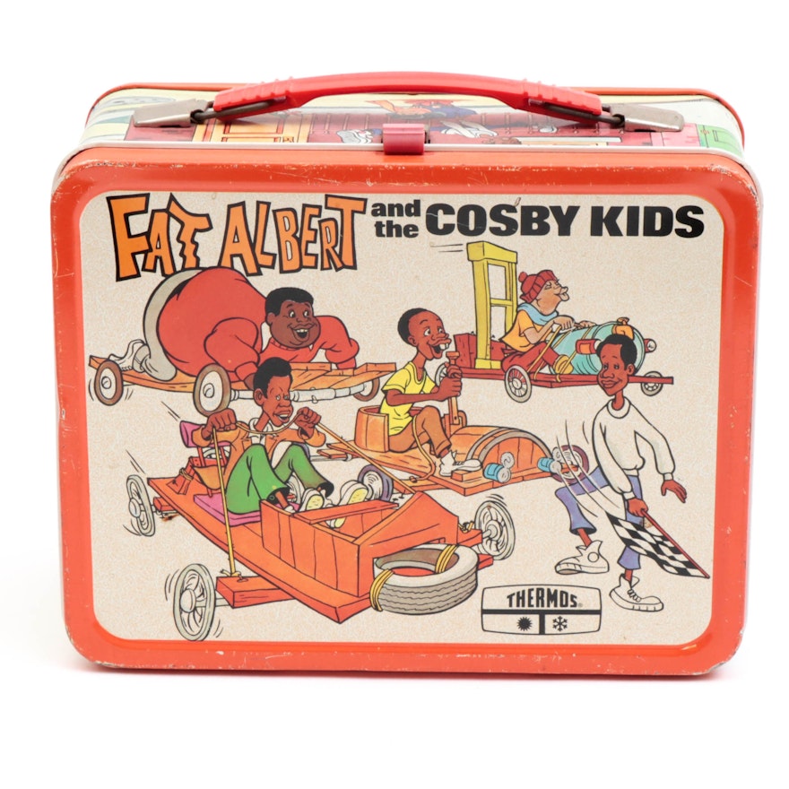 King-Seeley "Fat Albert and the Cosby Kids" Lunchbox and Thermos, 1973