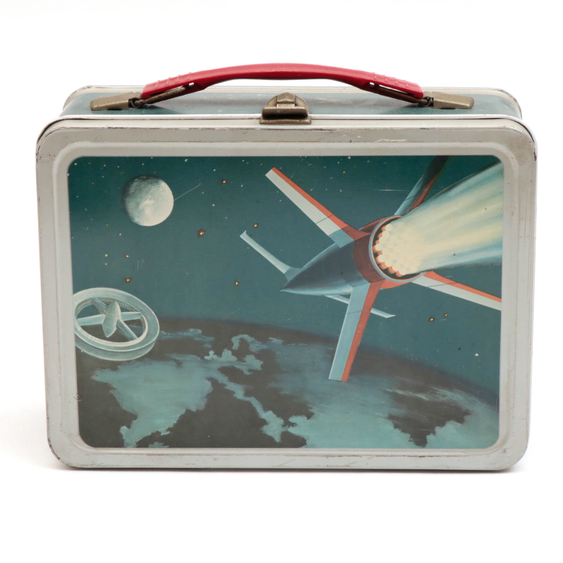 King-Seeley Thermos Space Exploration Lunchbox and Thermos, circa 1958