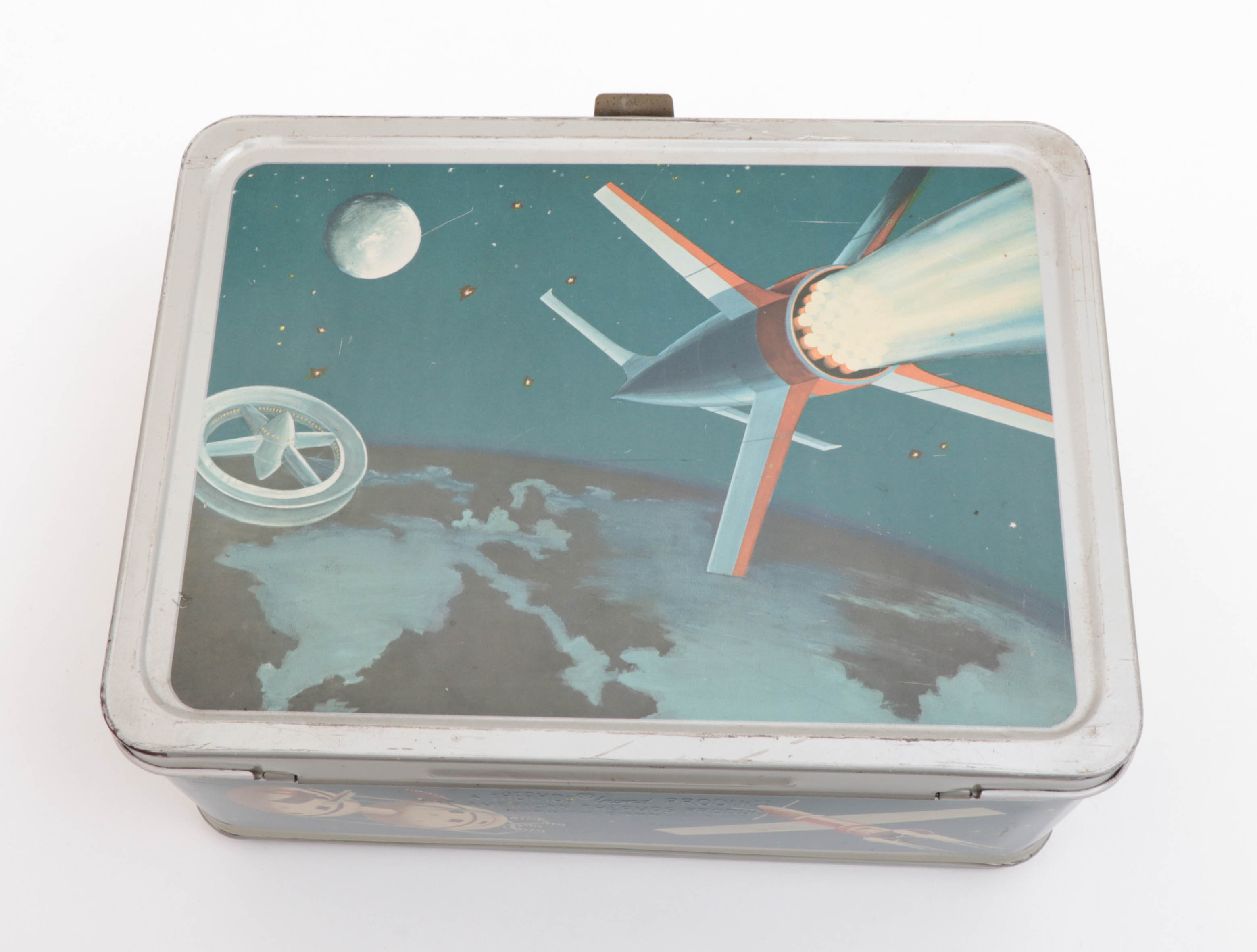 King-Seeley Thermos Space Exploration Lunchbox and Thermos, circa 1958