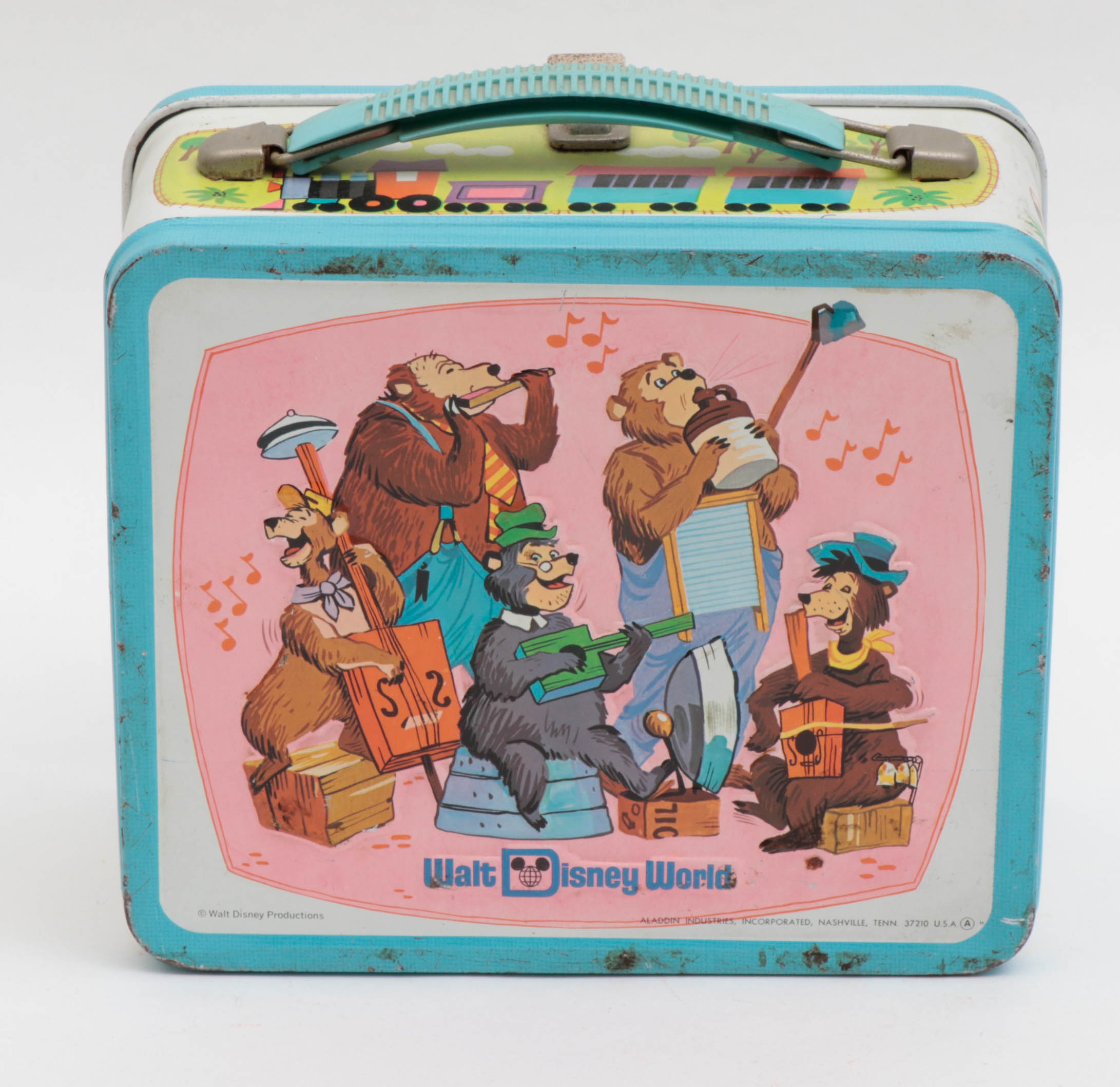 Aladdin Industries Walt Disney World Disney 50th Anniversary Lunchbox, 1970s
