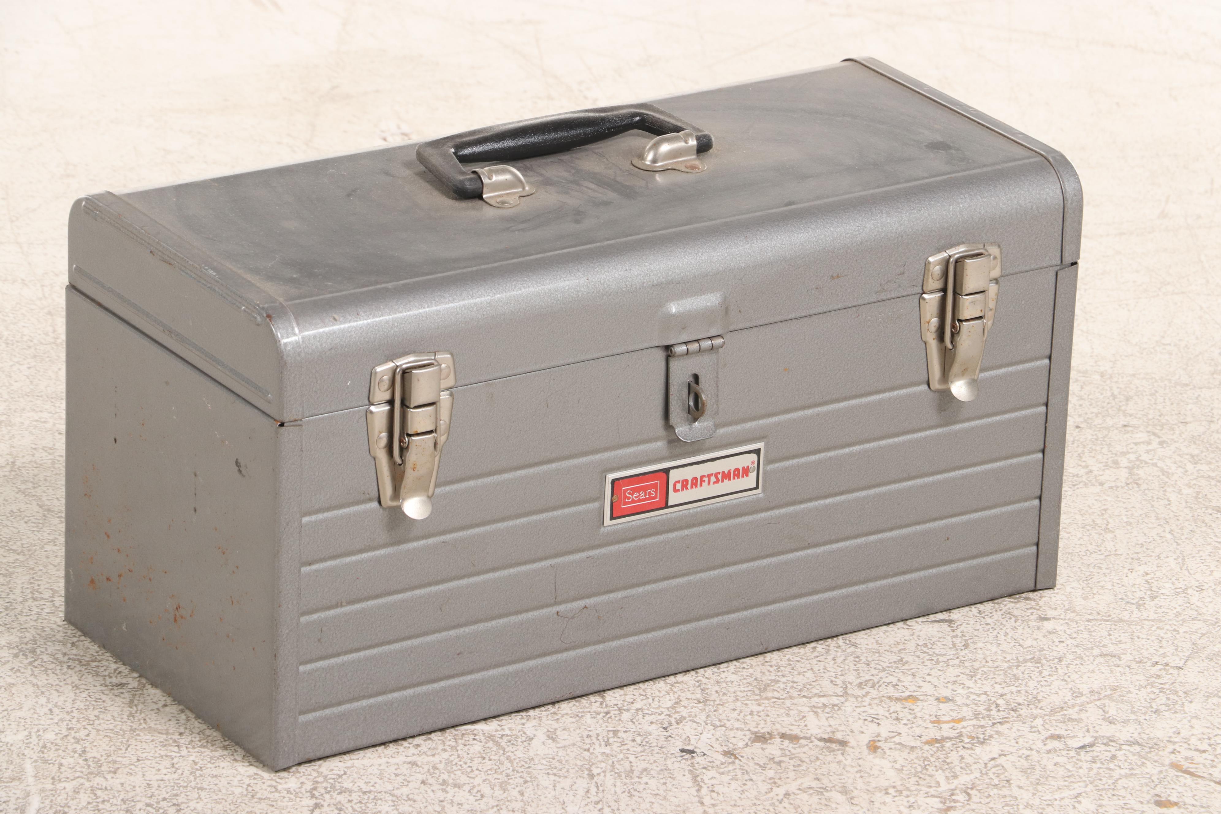 Titan MultiFinish 440 Air Assisted Paint Sprayer and Sears Tool Box