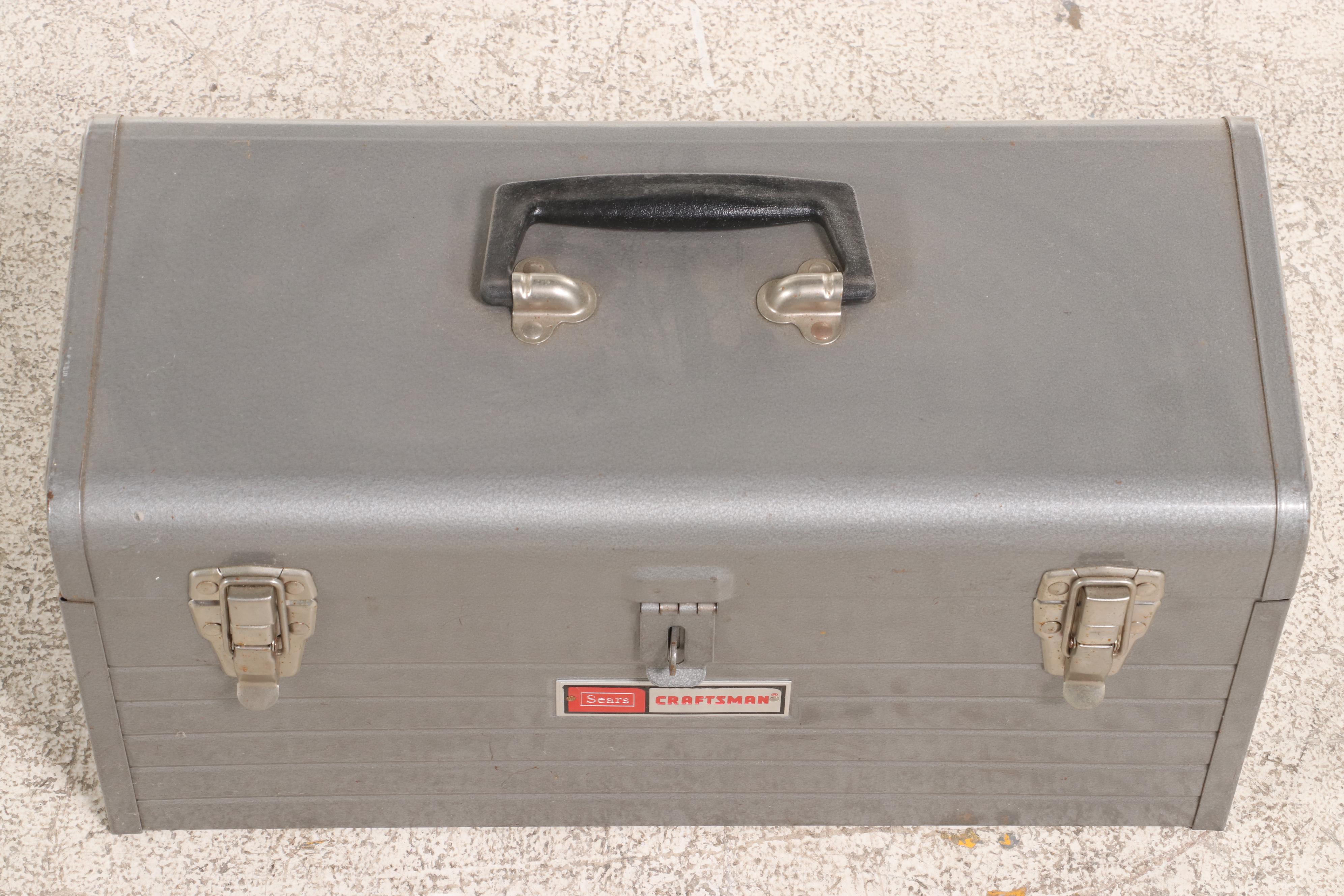 Titan MultiFinish 440 Air Assisted Paint Sprayer and Sears Tool Box