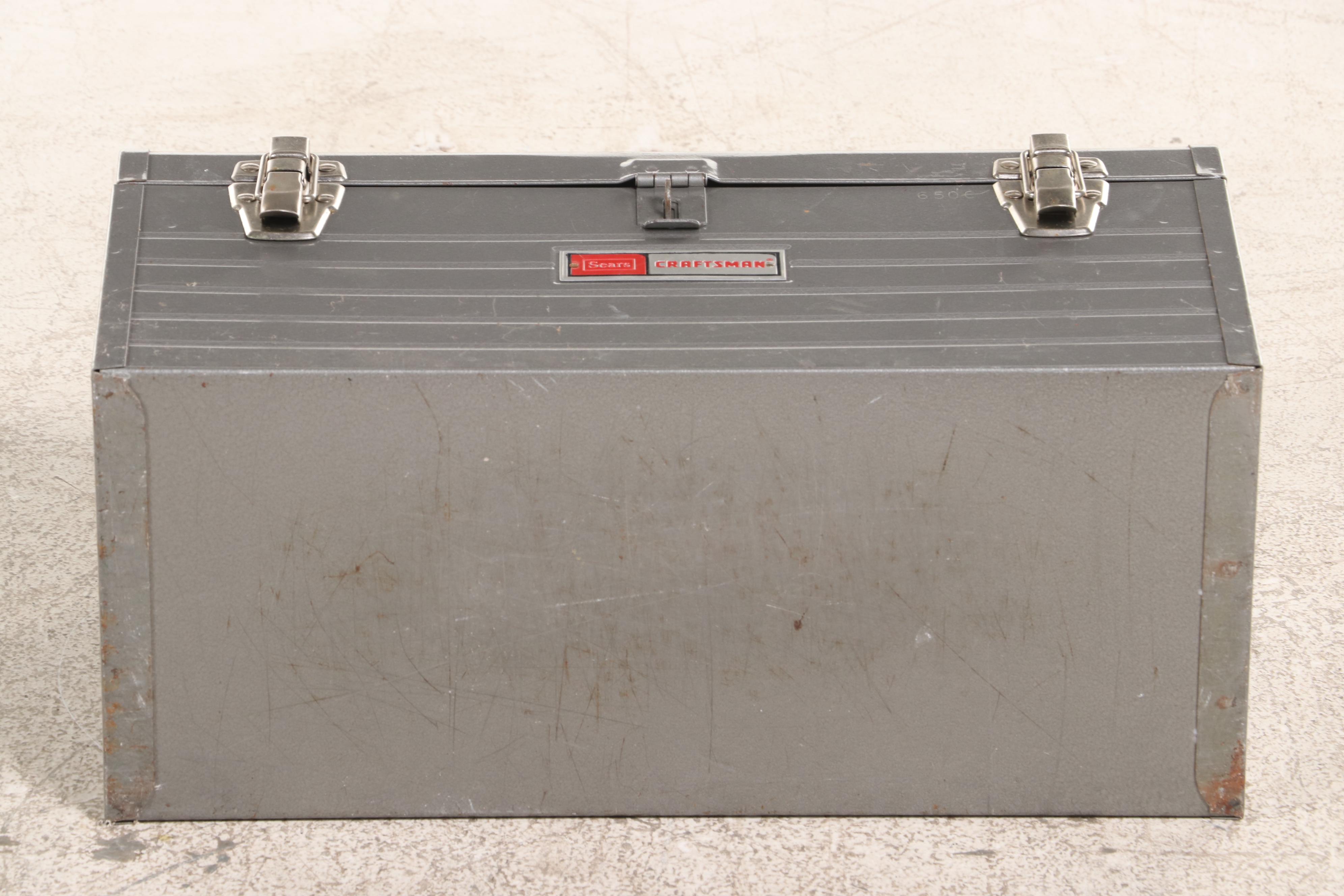 Titan MultiFinish 440 Air Assisted Paint Sprayer and Sears Tool Box