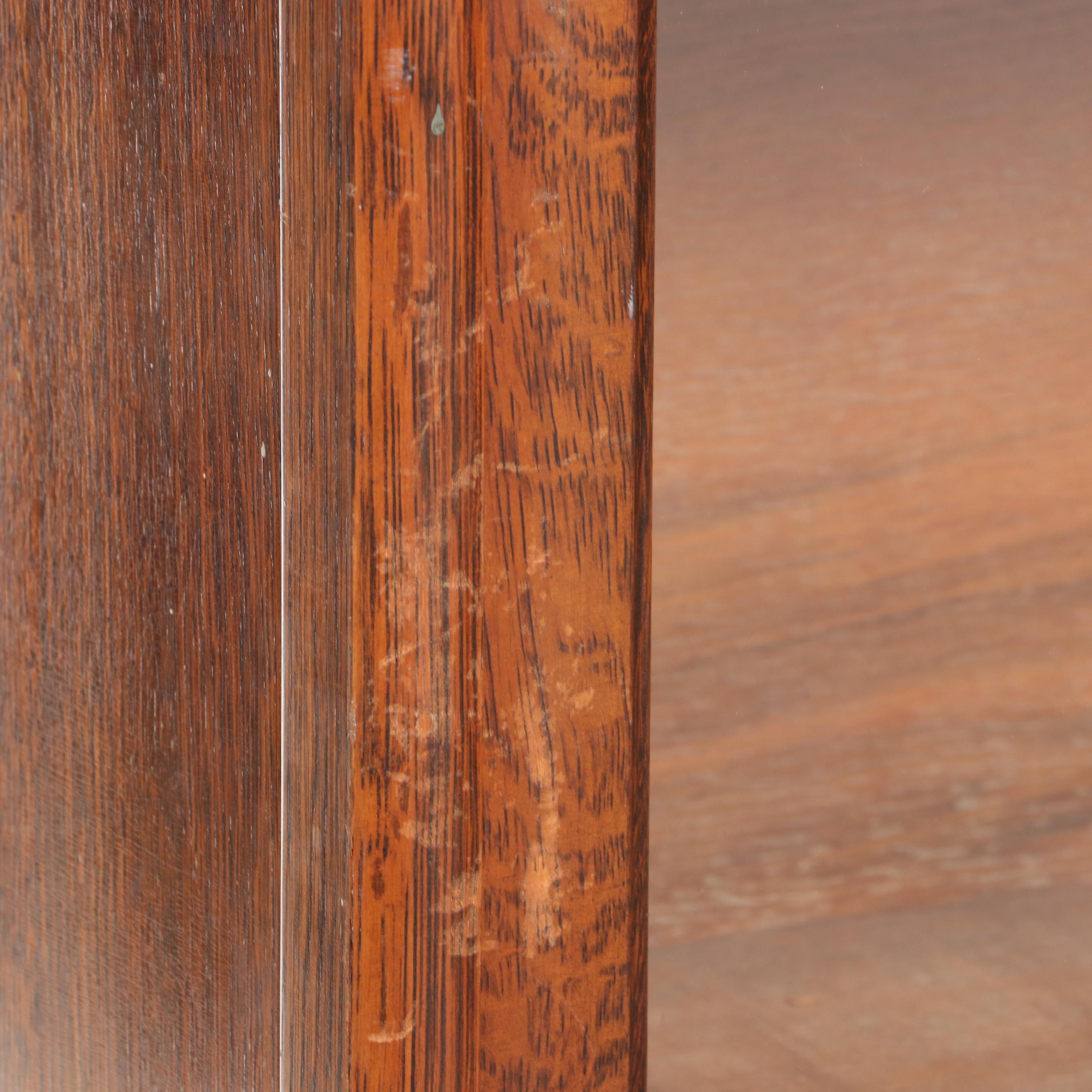 Globe-Wernicke Oak Five-Stack Sectional Barrister's Bookcase, Early 20th Century