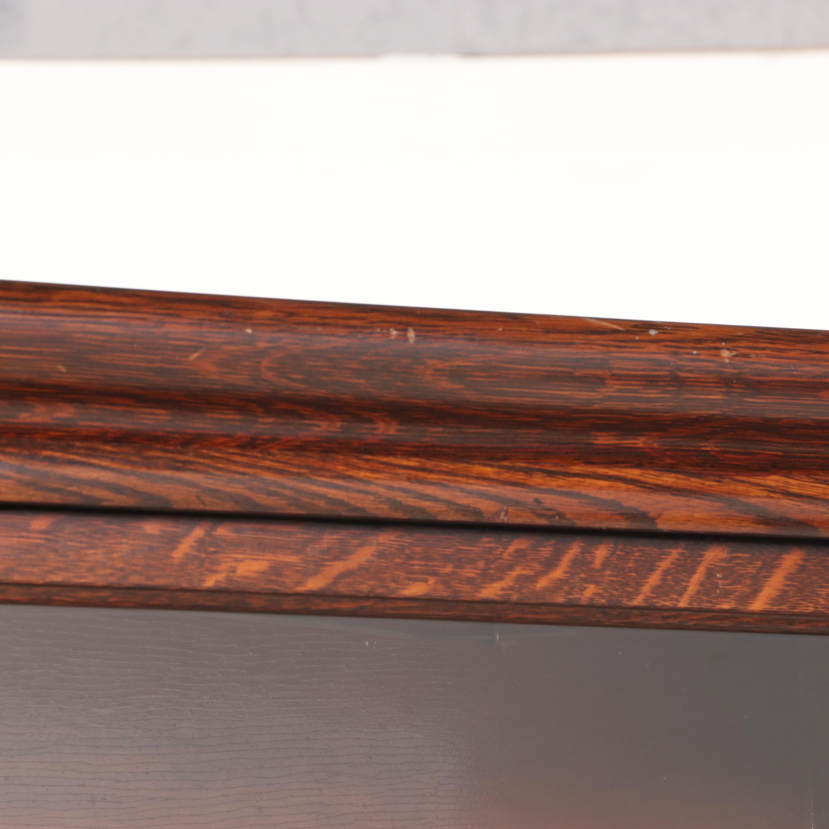 Globe-Wernicke Oak Five-Stack Sectional Barrister's Bookcase, Early 20th Century