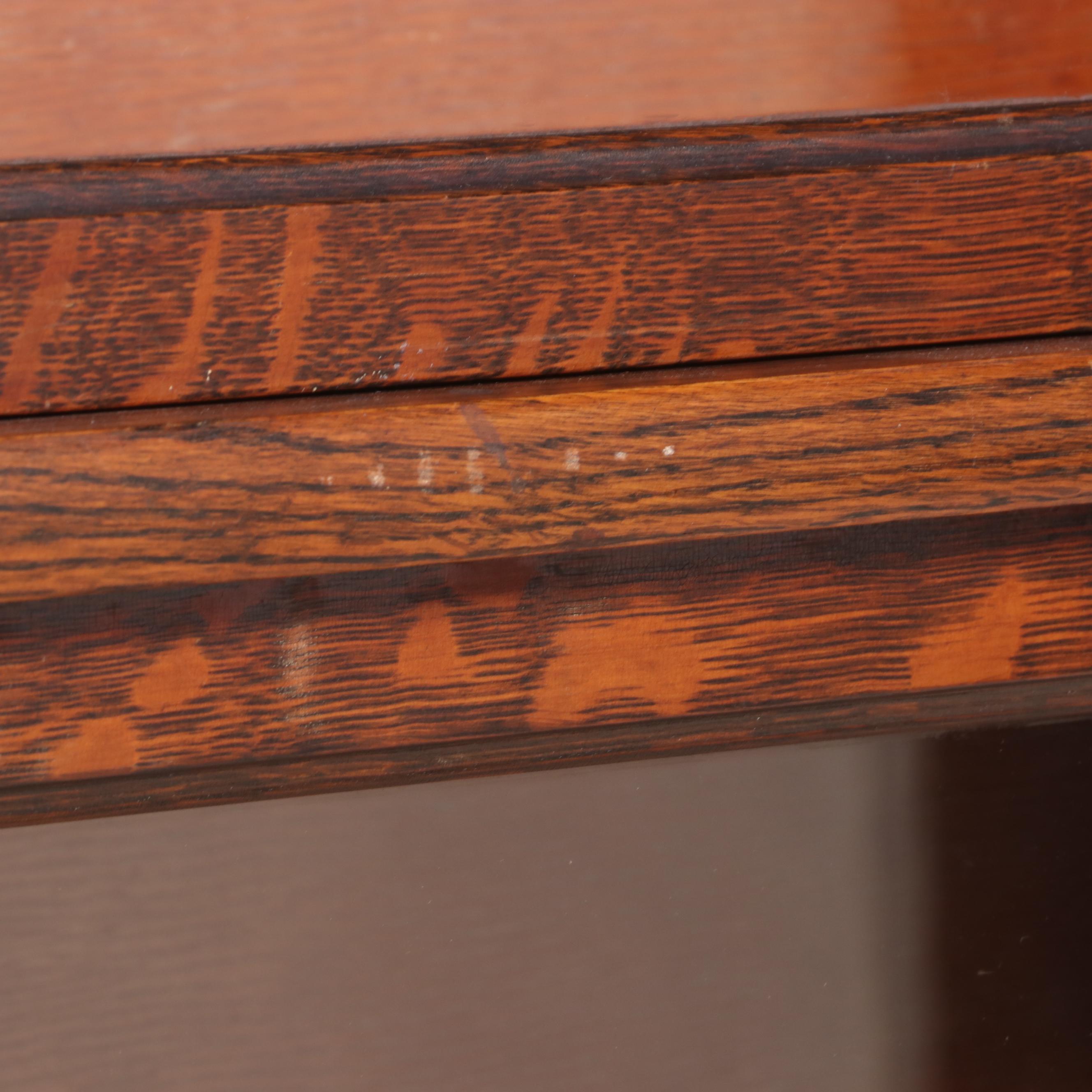 Globe-Wernicke Oak Five-Stack Sectional Barrister's Bookcase, Early 20th Century