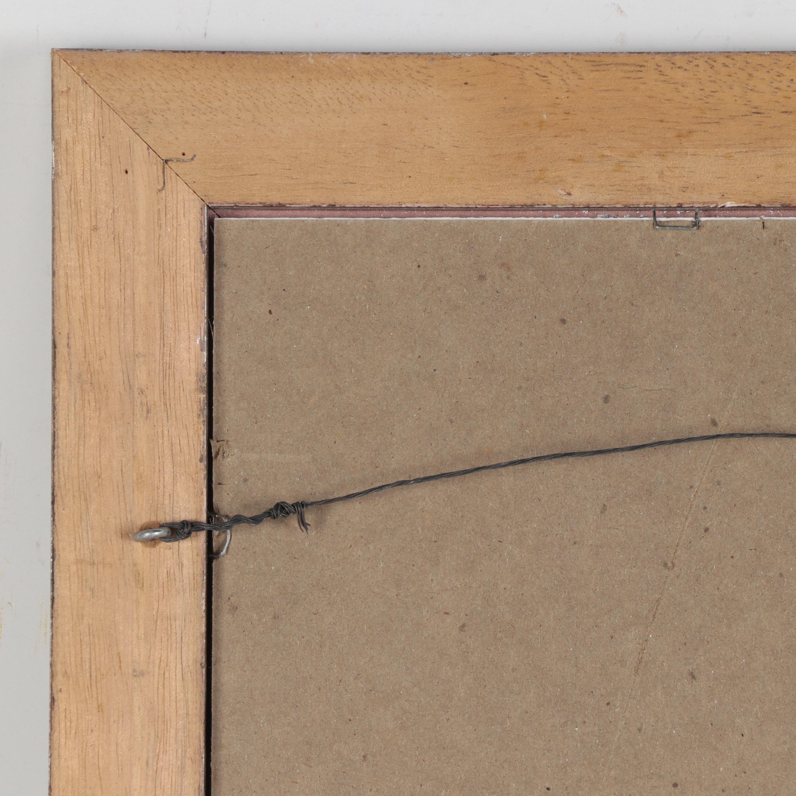 Academic School Portrait Ink Sketch of a Woman