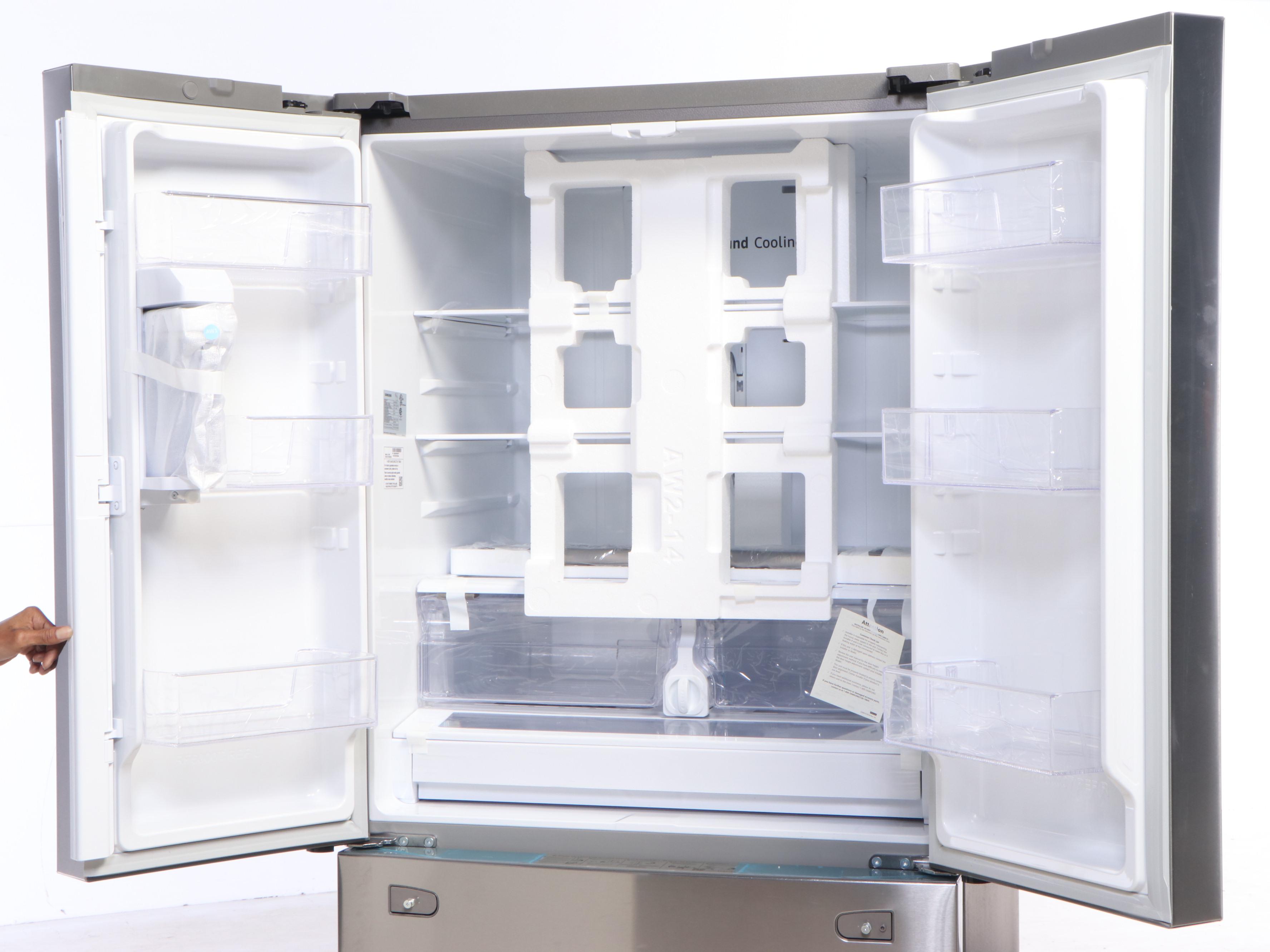 Samsung Large Capacity 3-Door French Door Refrigerator in Stainless Steel