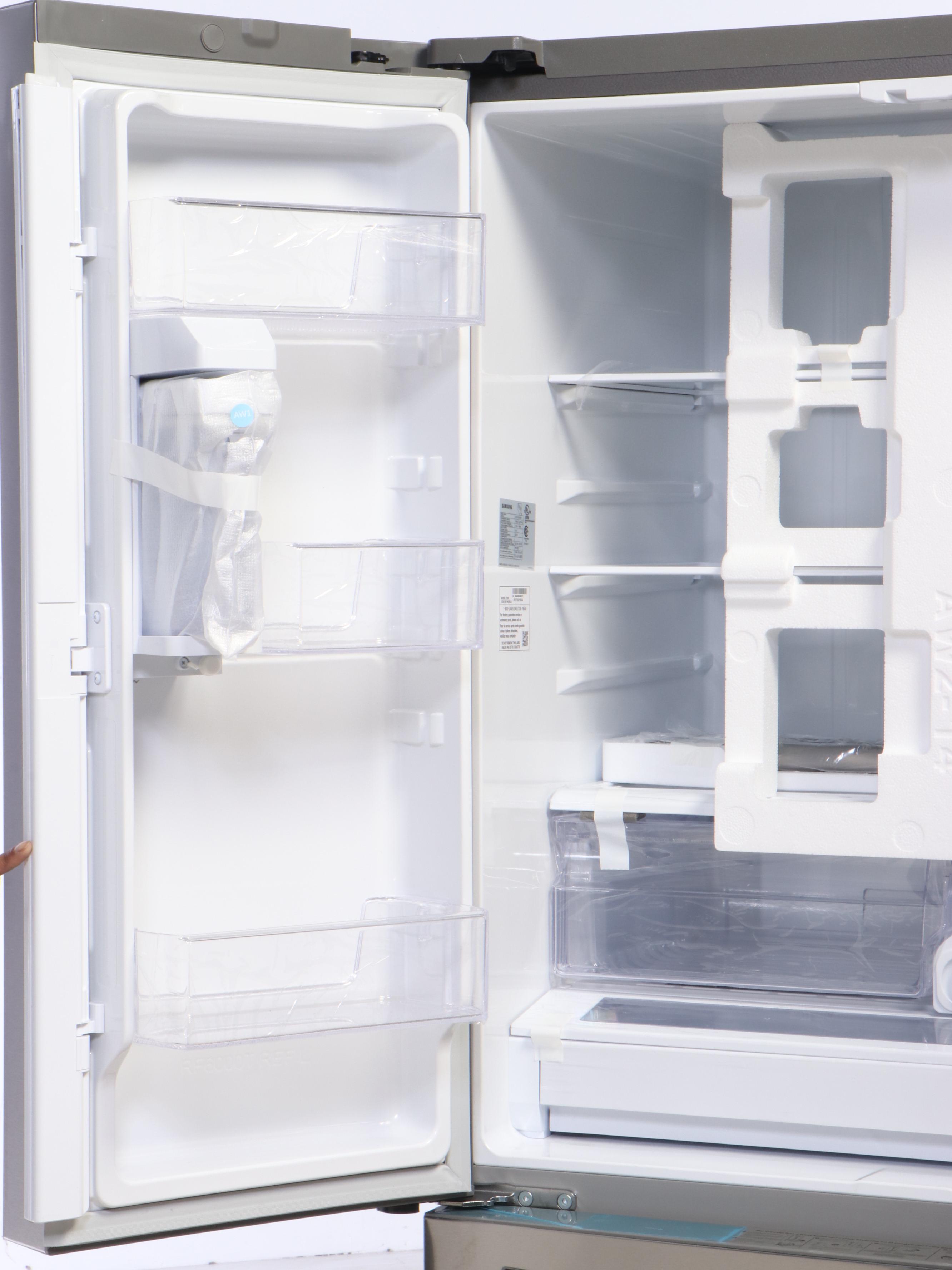 Samsung Large Capacity 3-Door French Door Refrigerator in Stainless Steel