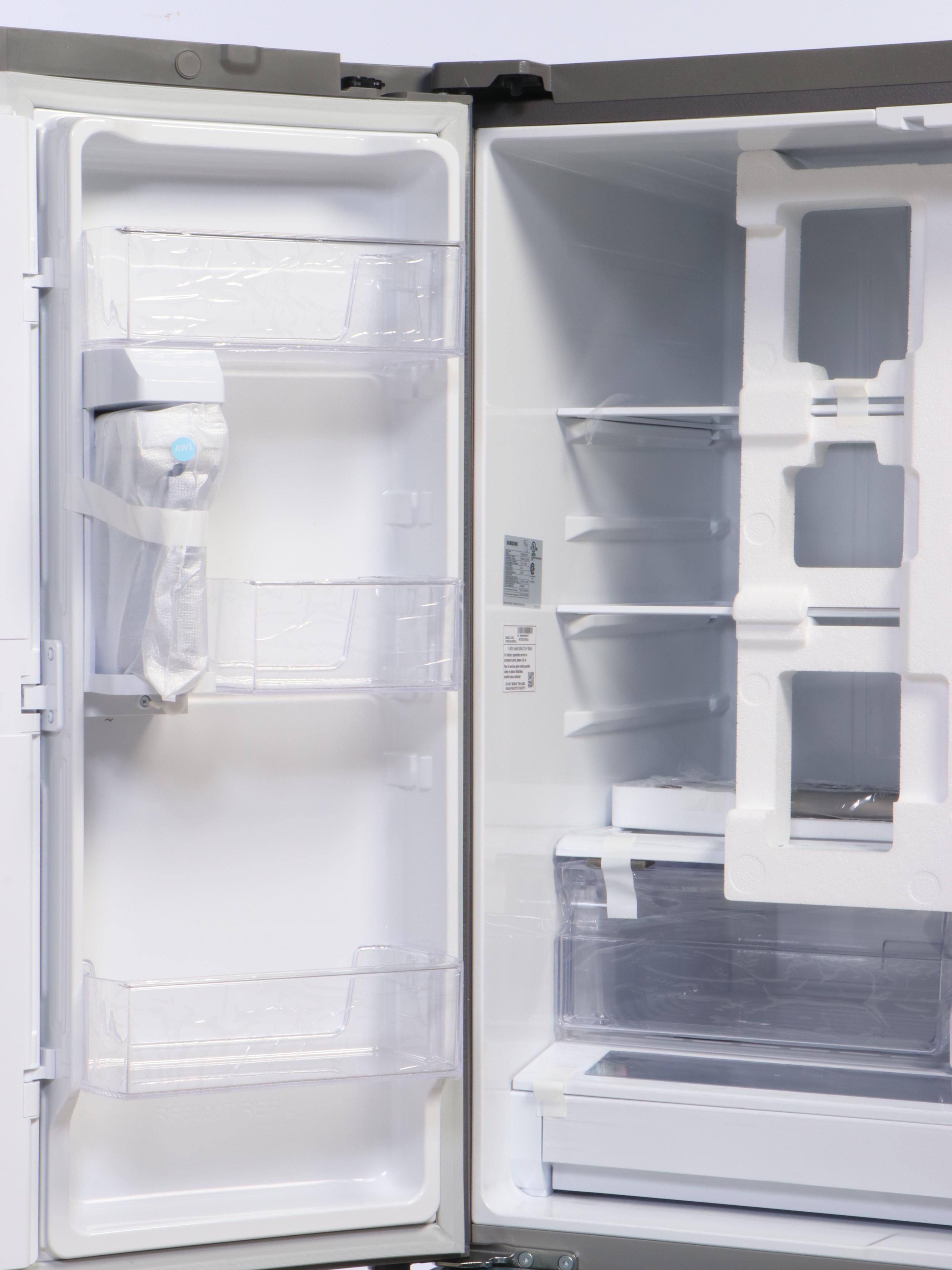 Samsung Large Capacity 3-Door French Door Refrigerator in Stainless Steel