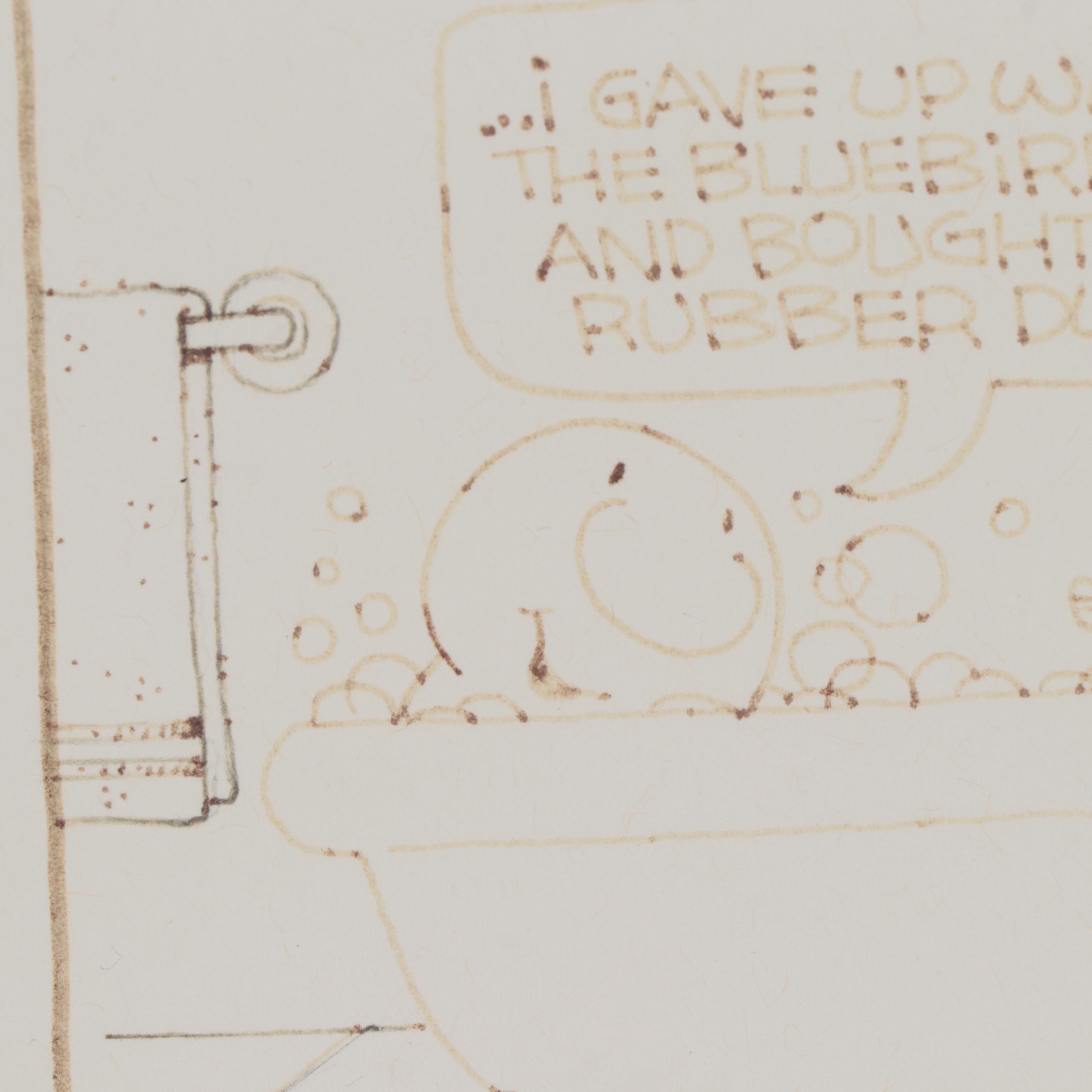 Tom Wilson Ziggy Ink Cartoon Panels, 1994