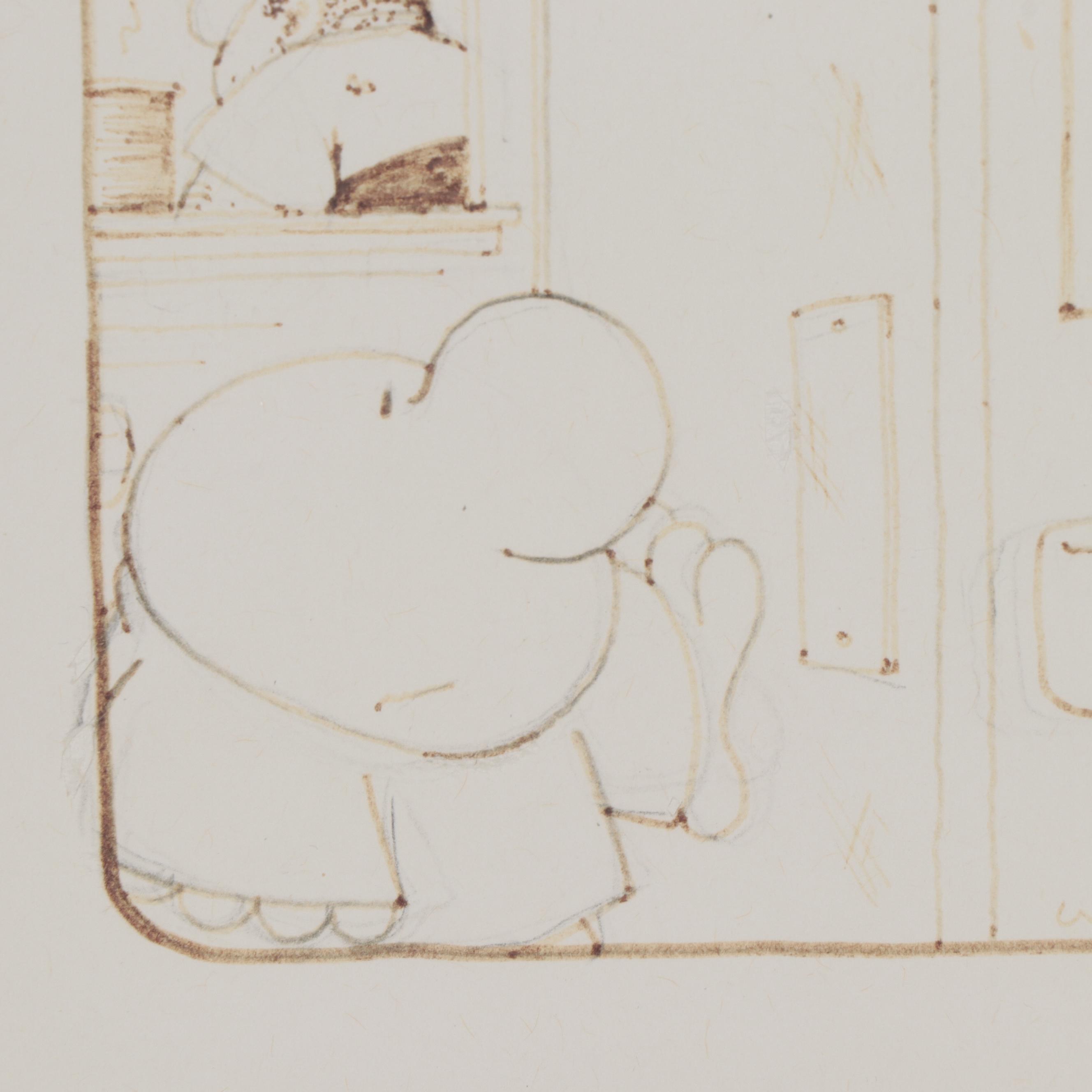 Tom Wilson Ziggy Ink Cartoon Panels, 1994