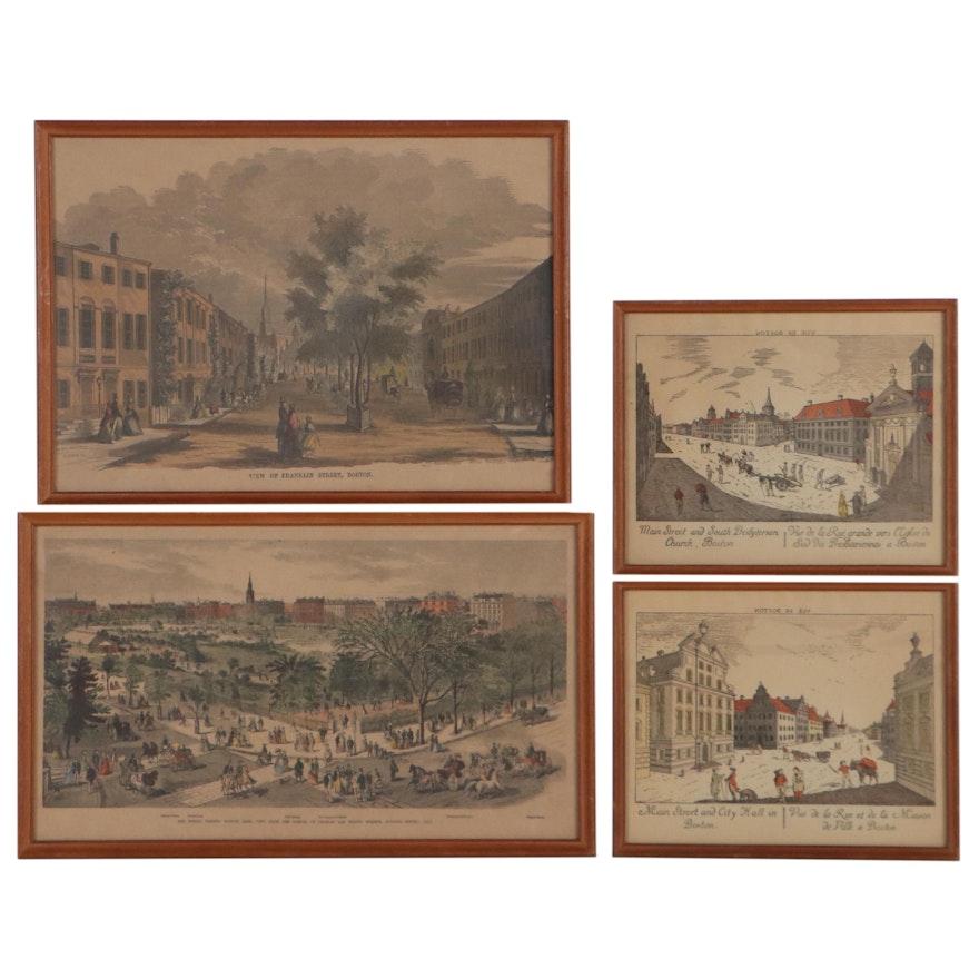 Hand-Colored Lithographs Including After Samuel Kilburn, Early 20th Century