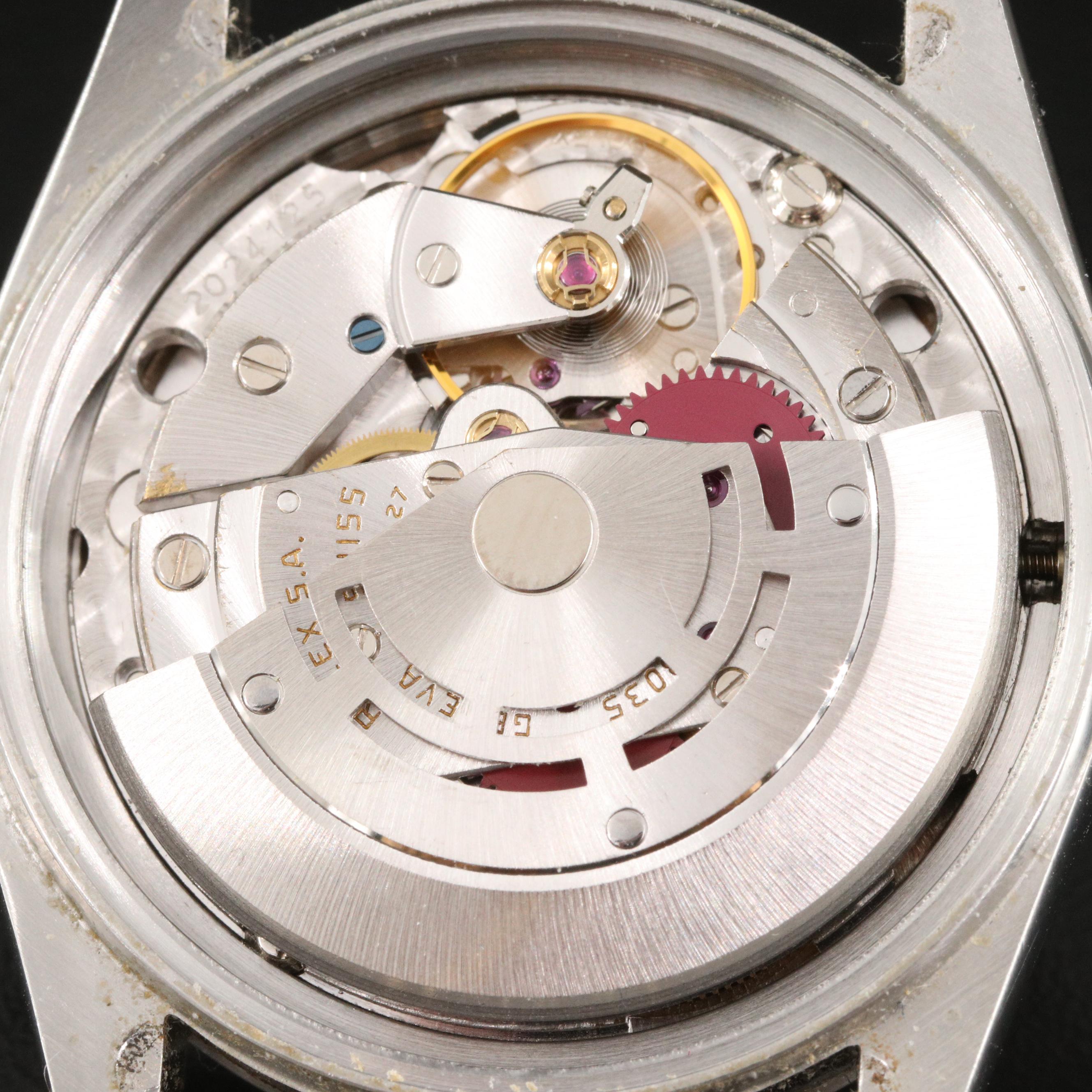 1988 Rolex Datejust Stainless Steel Automatic Watch