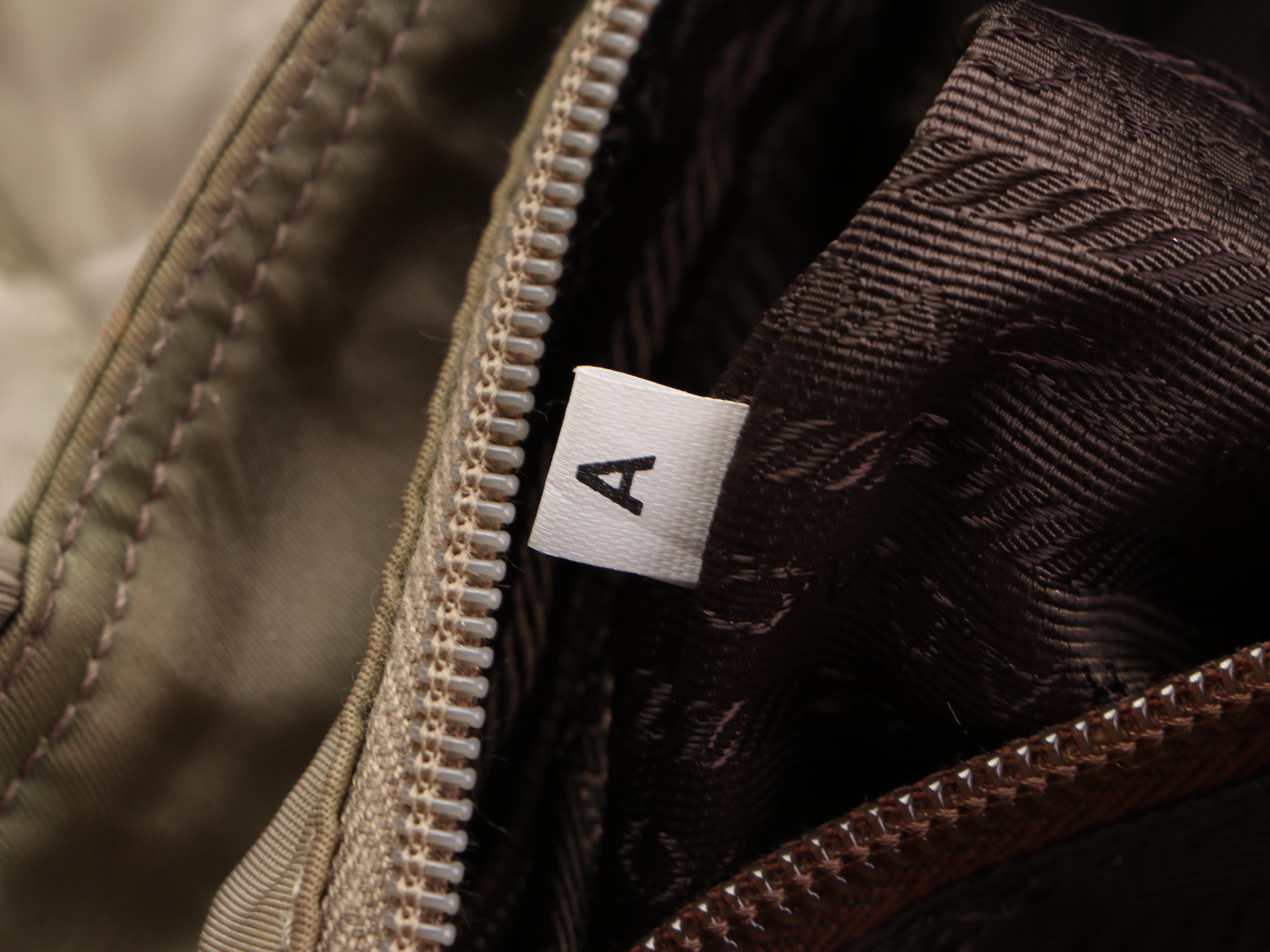 Prada Tote Bag Small in Green Nylon Tessuto