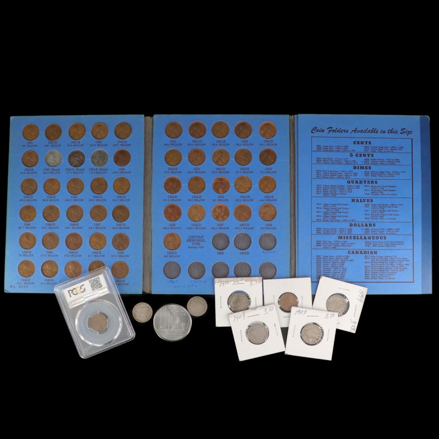 Collection of Antique to Vintage U.S. Coins