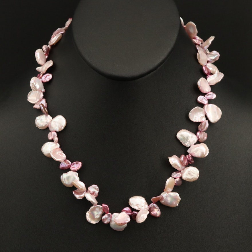 Sterling Pearl Necklace