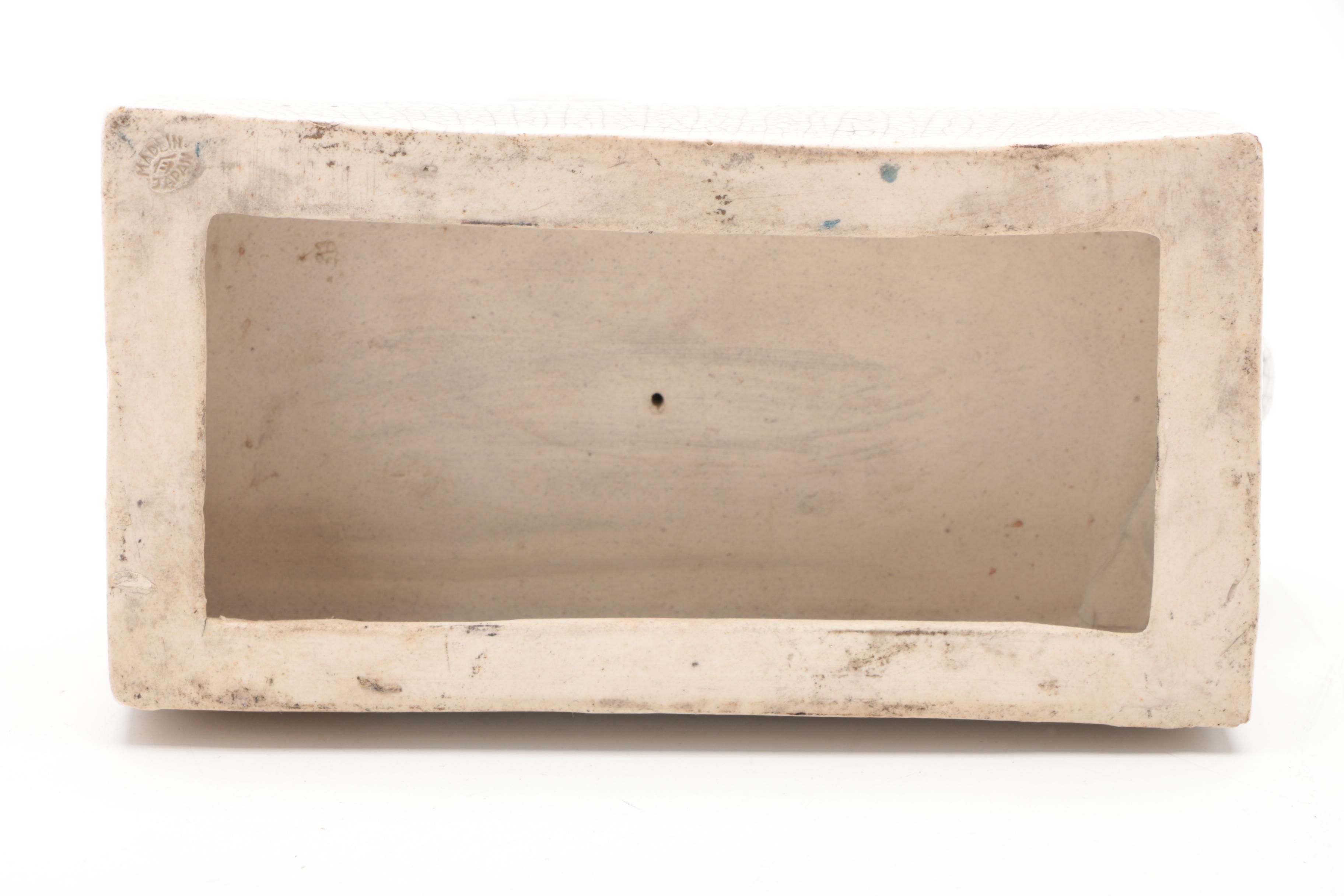 Schmid Brothers and Other Toy Music Red Baron, Push Alligator and Dog Figurine