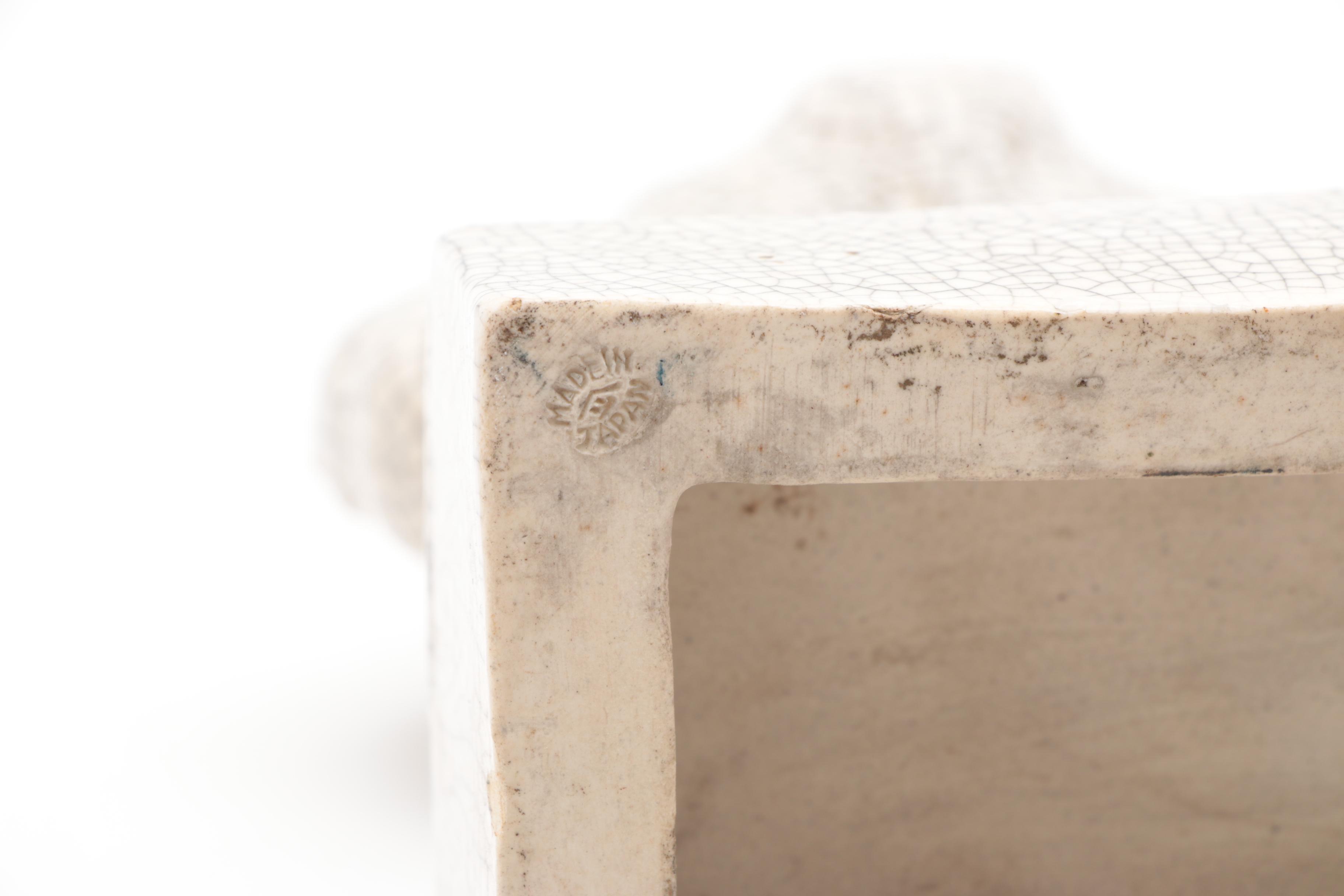 Schmid Brothers and Other Toy Music Red Baron, Push Alligator and Dog Figurine