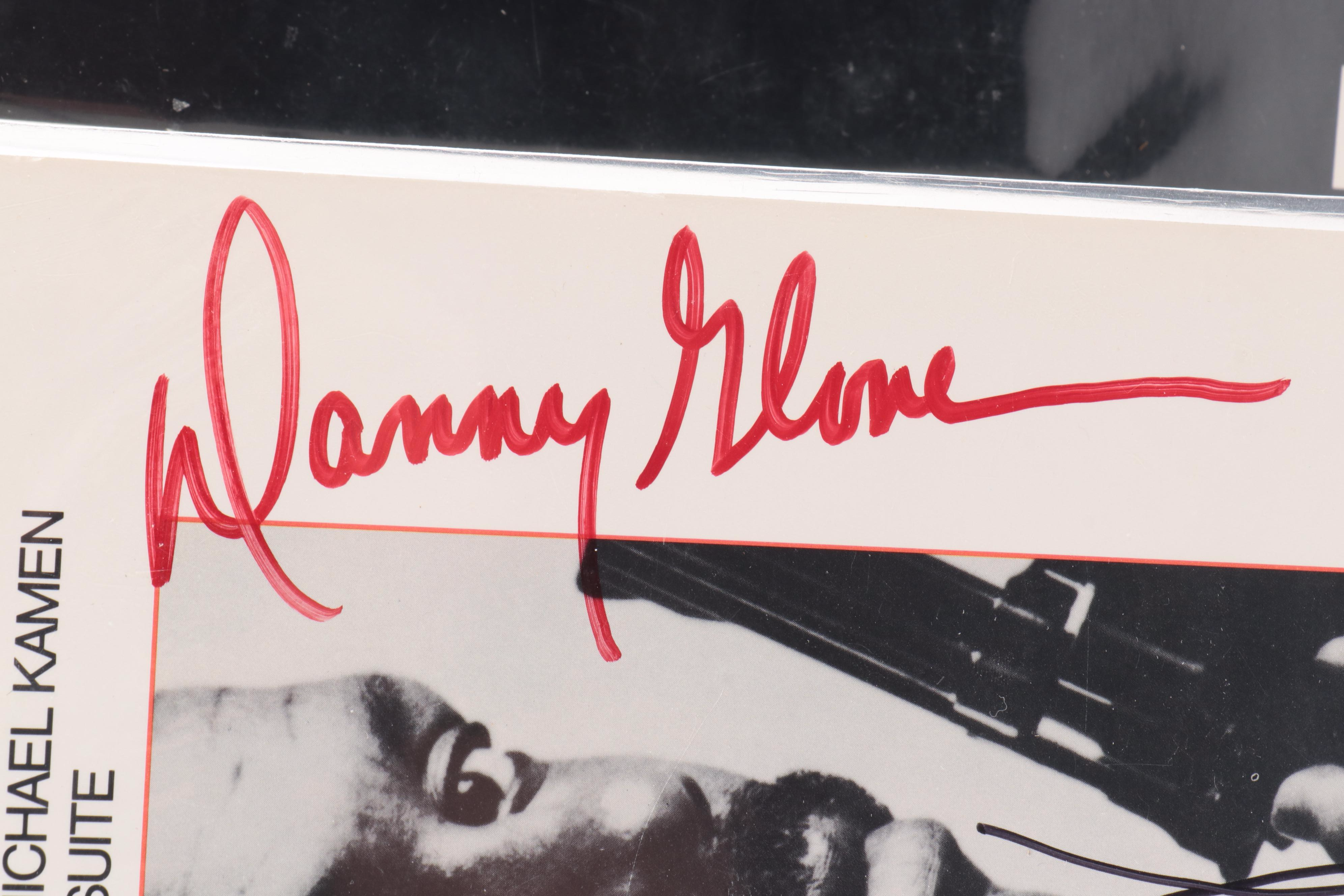 Signed "Batman", "Top Gun" and "Lethal Weapon" 80s Soundtrack Records