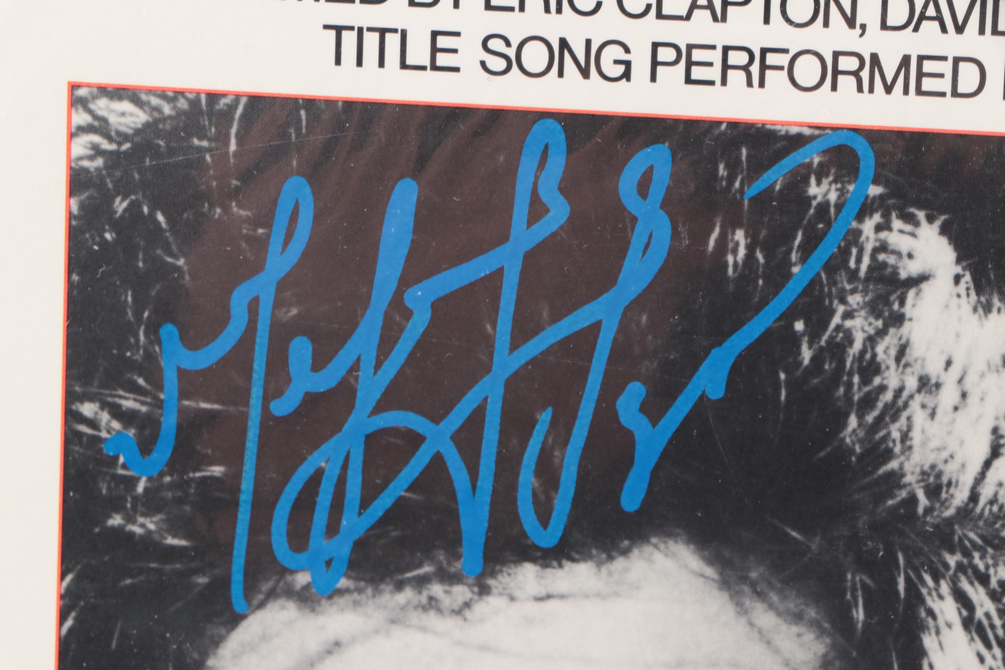 Signed "Batman", "Top Gun" and "Lethal Weapon" 80s Soundtrack Records