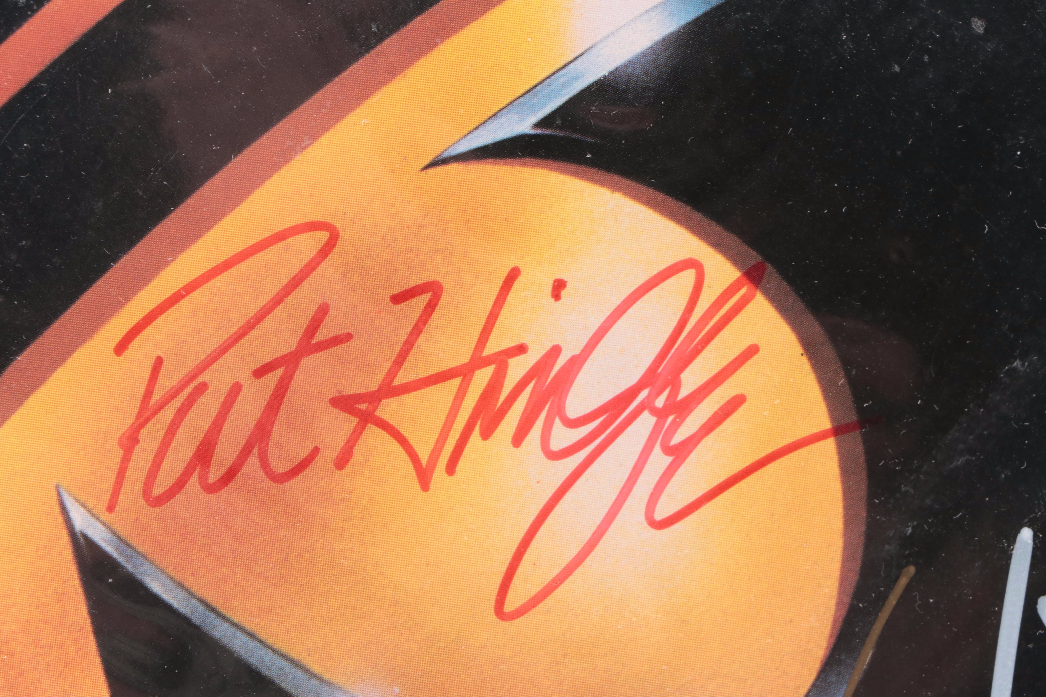 Signed "Batman", "Top Gun" and "Lethal Weapon" 80s Soundtrack Records
