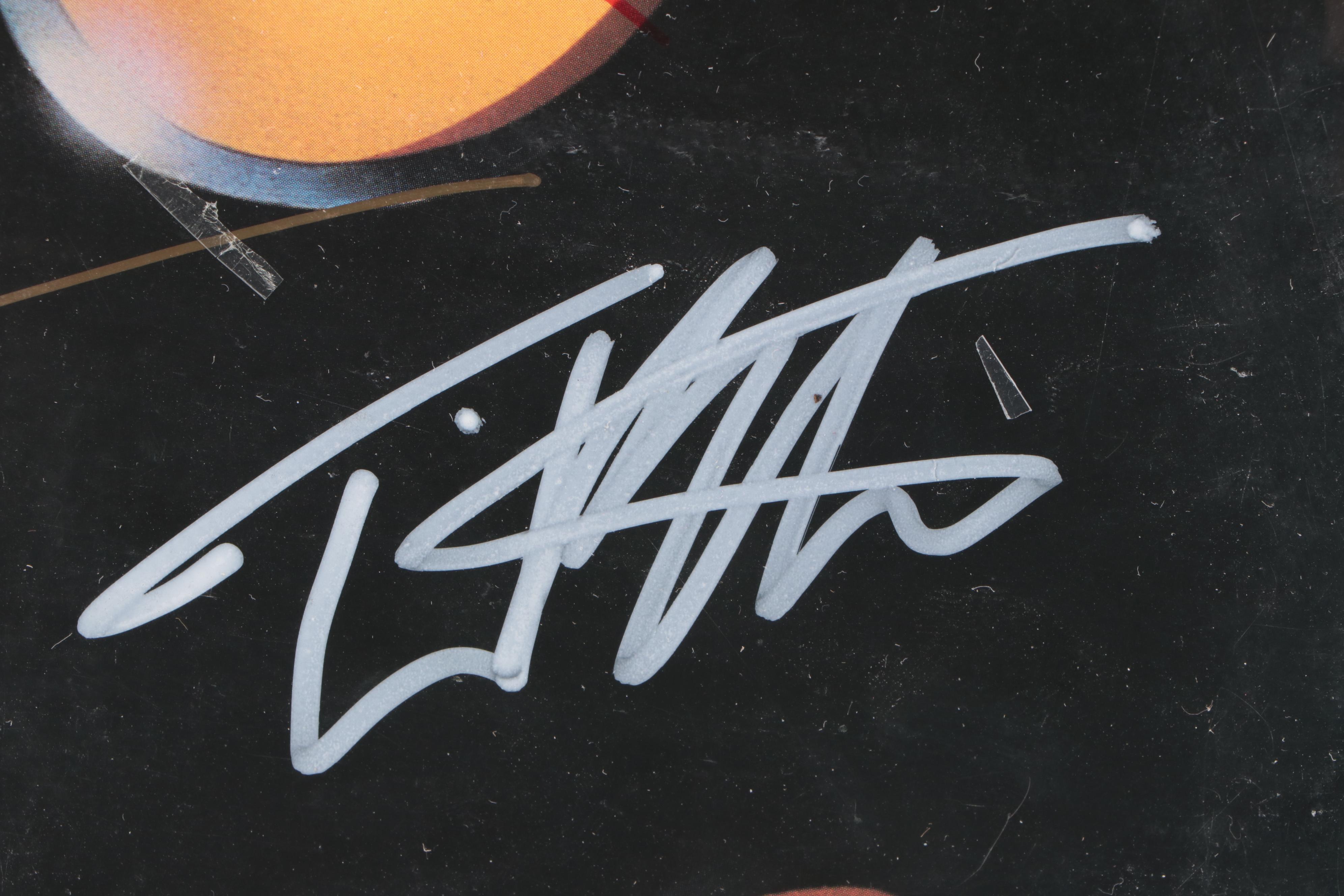 Signed "Batman", "Top Gun" and "Lethal Weapon" 80s Soundtrack Records