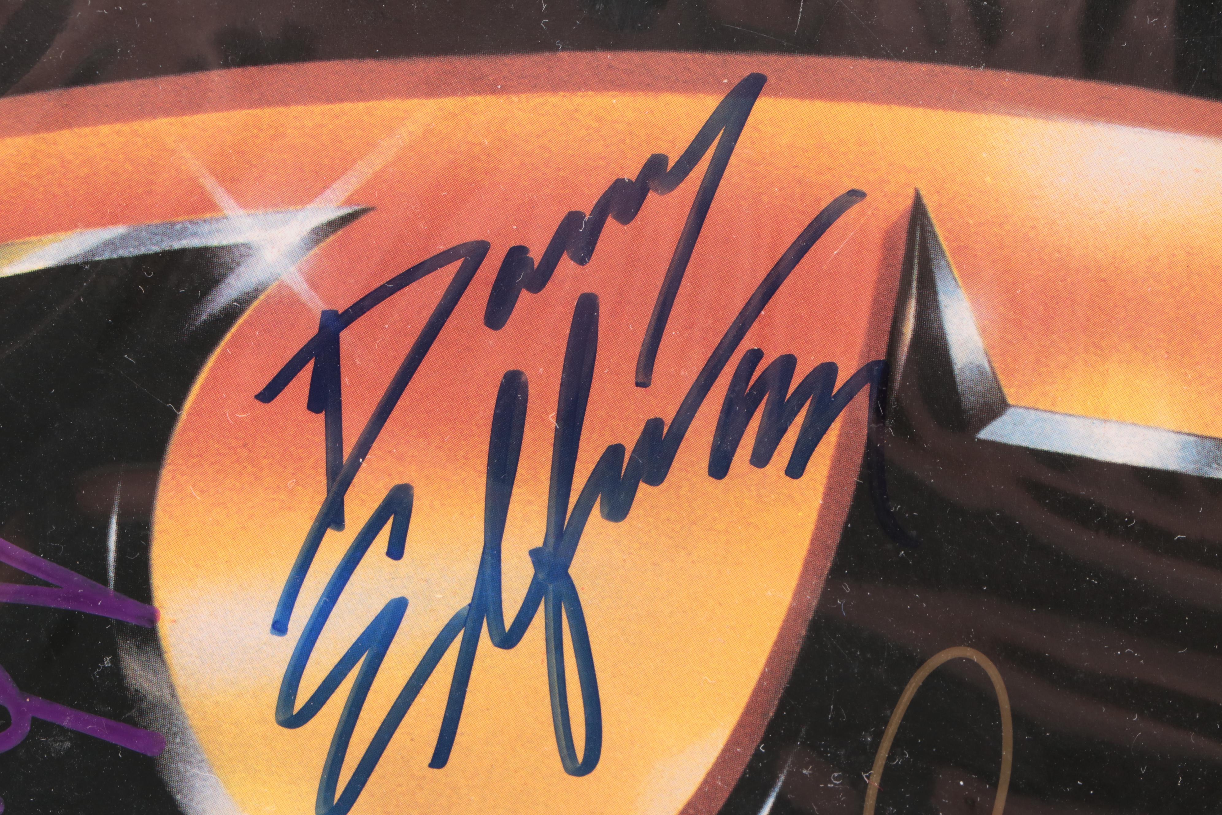 Signed "Batman", "Top Gun" and "Lethal Weapon" 80s Soundtrack Records